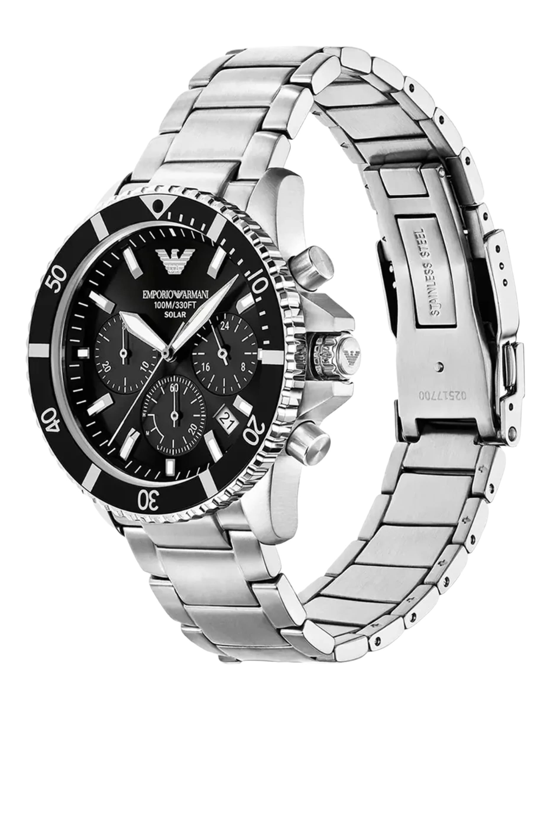 World Explorer Chronograph Watch, 43mm
