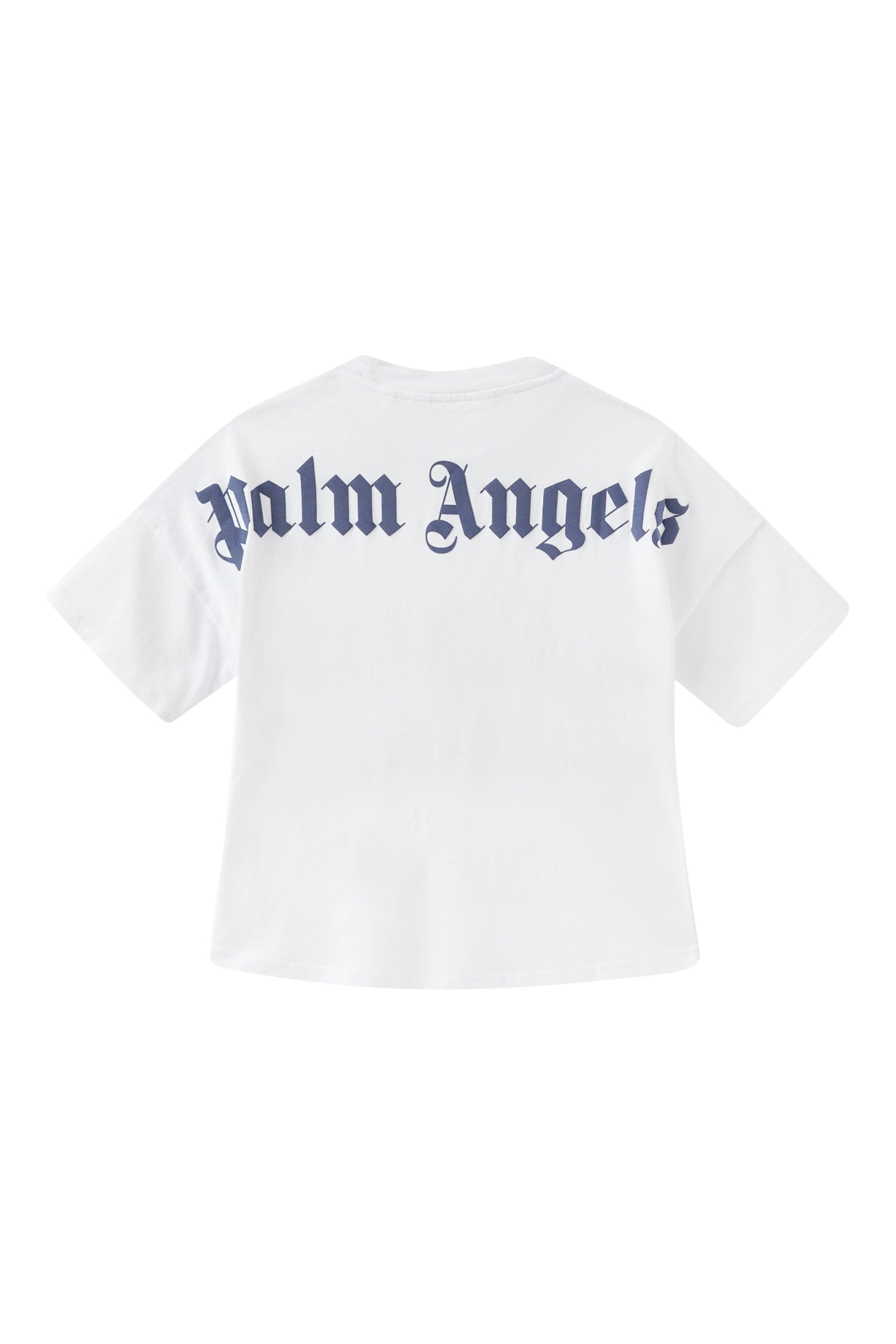 Kids Logo Print Cotton T-Shirt