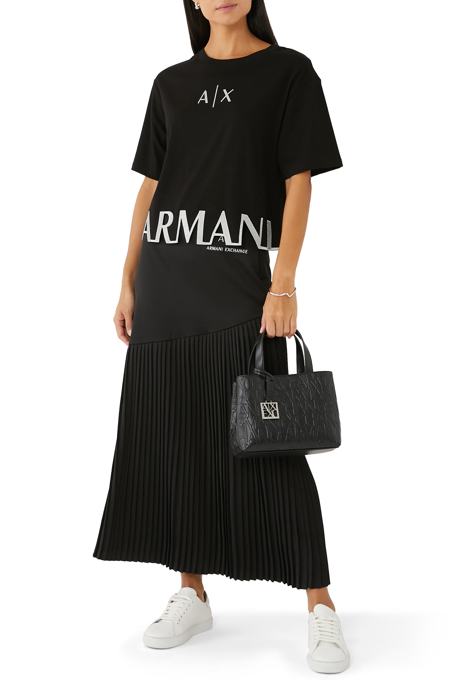Logo Midi Skirt