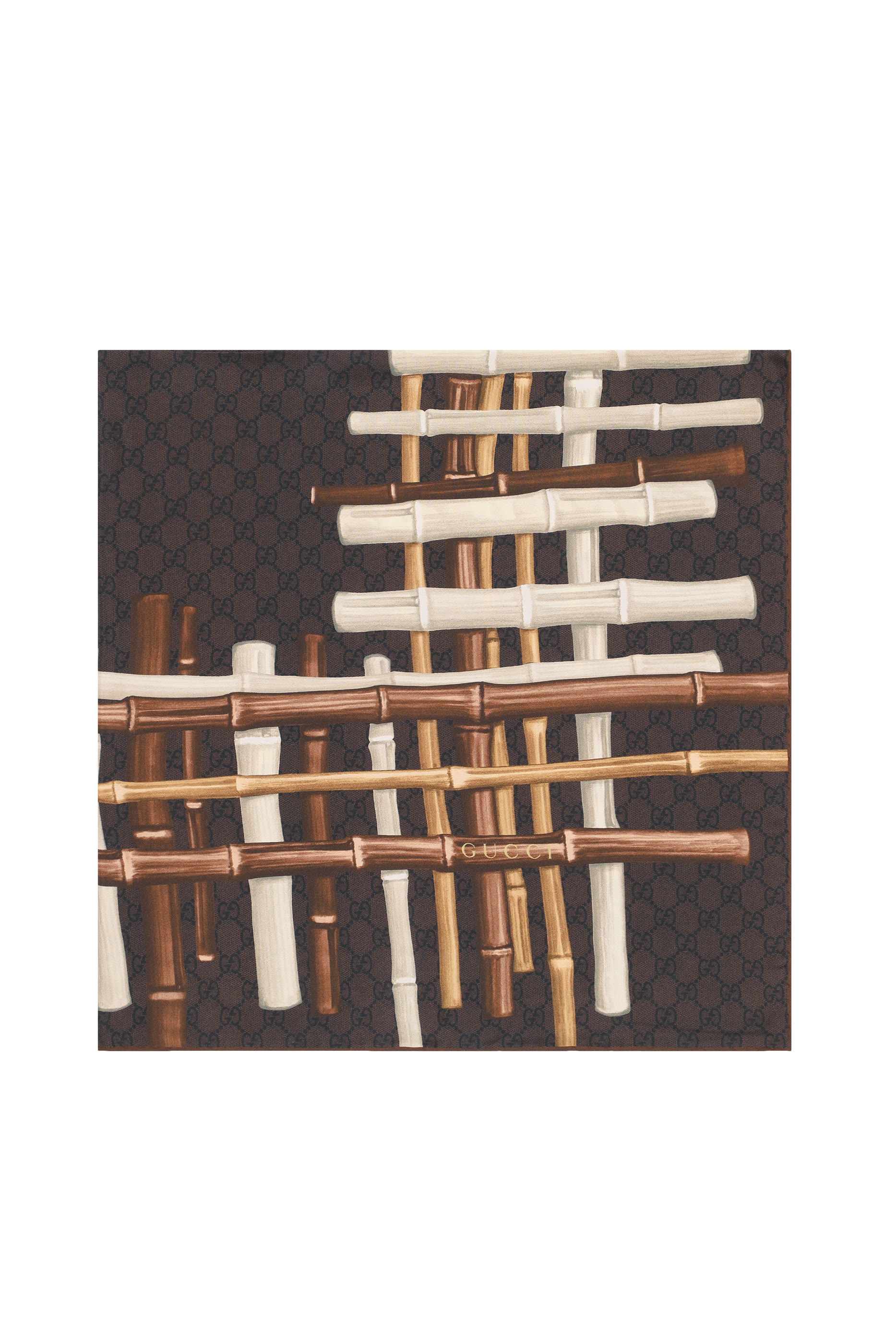 Printed Silk Twill Carré