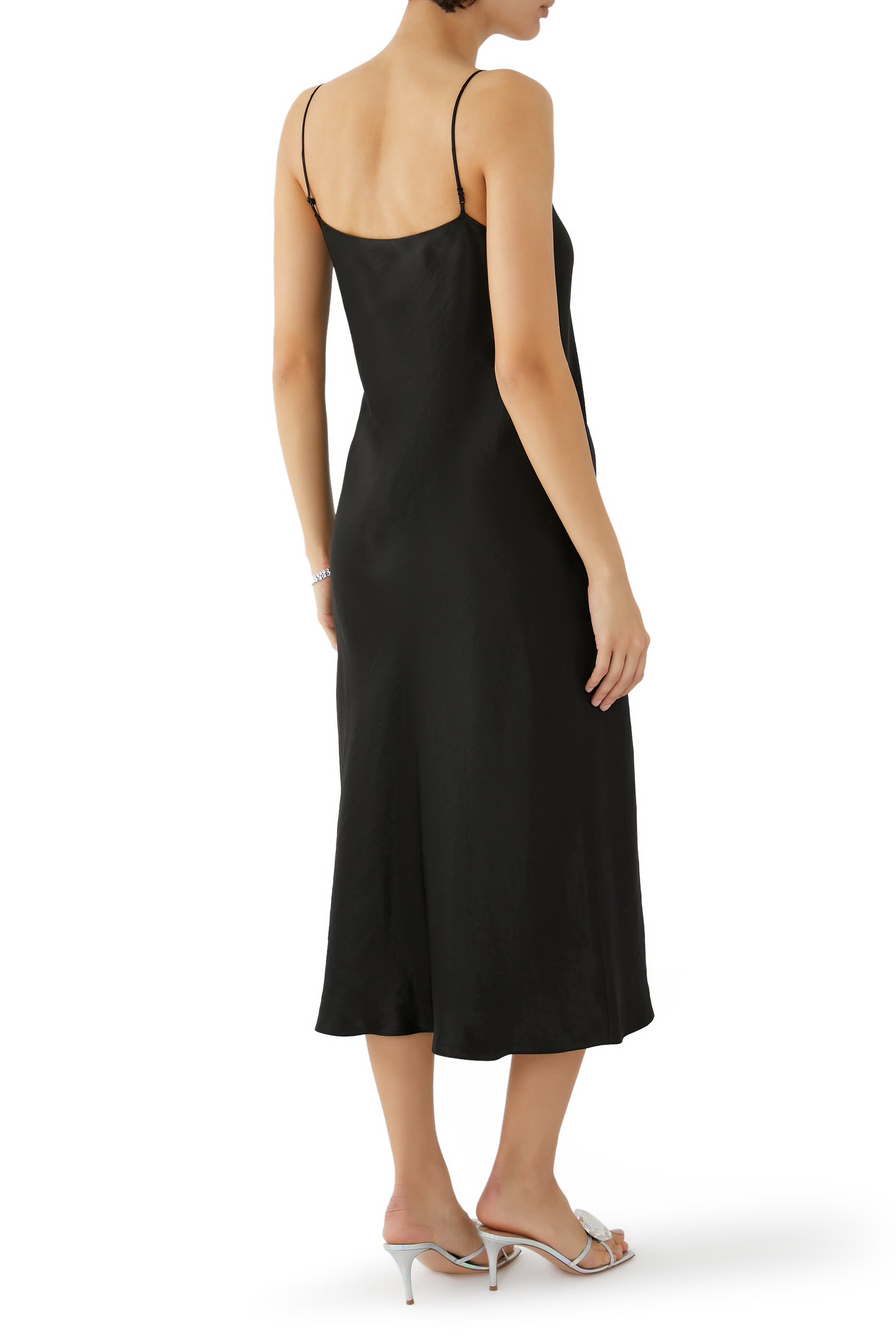 Crush Satin Slip Dress