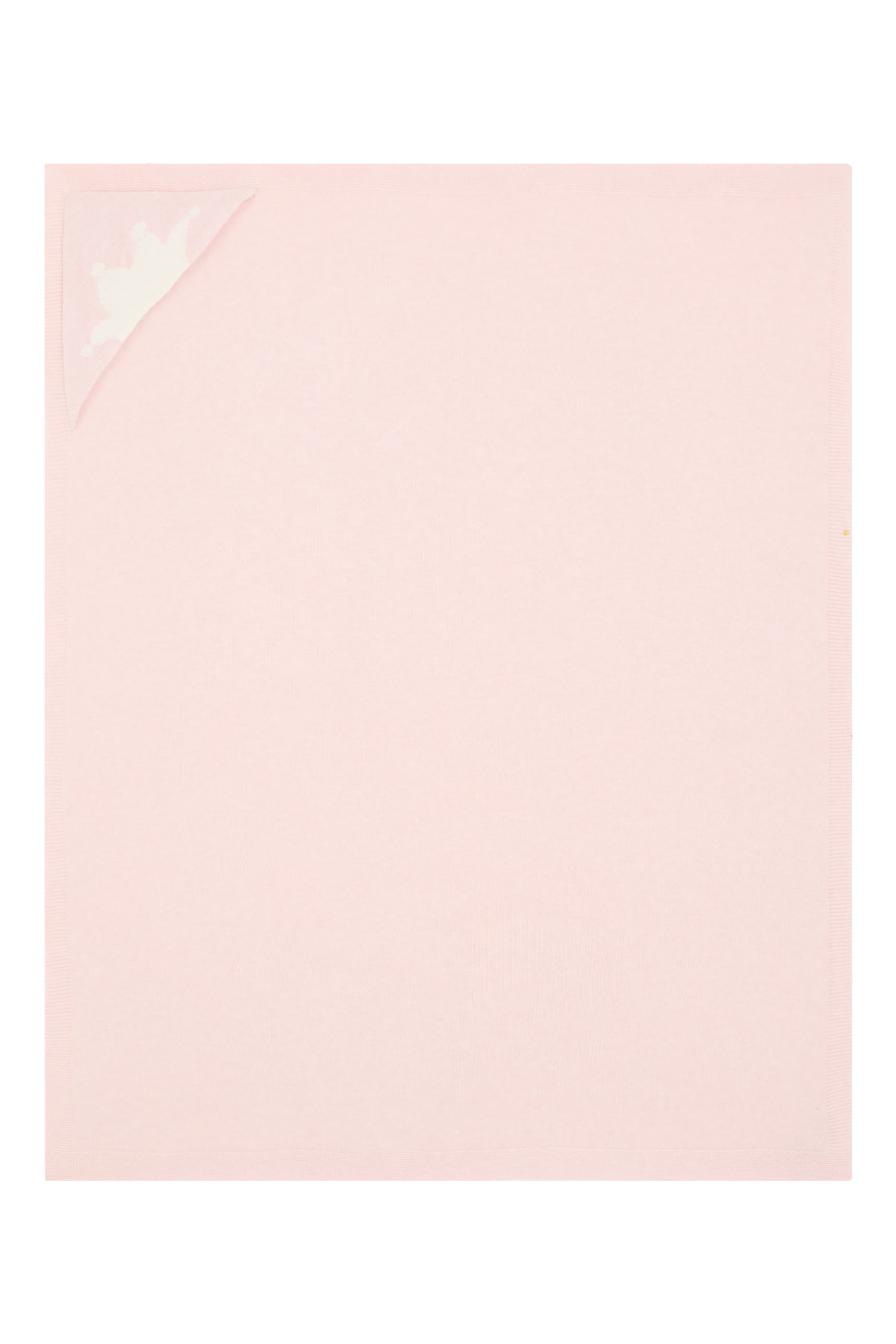 Kids  Knitted Crown Blanket