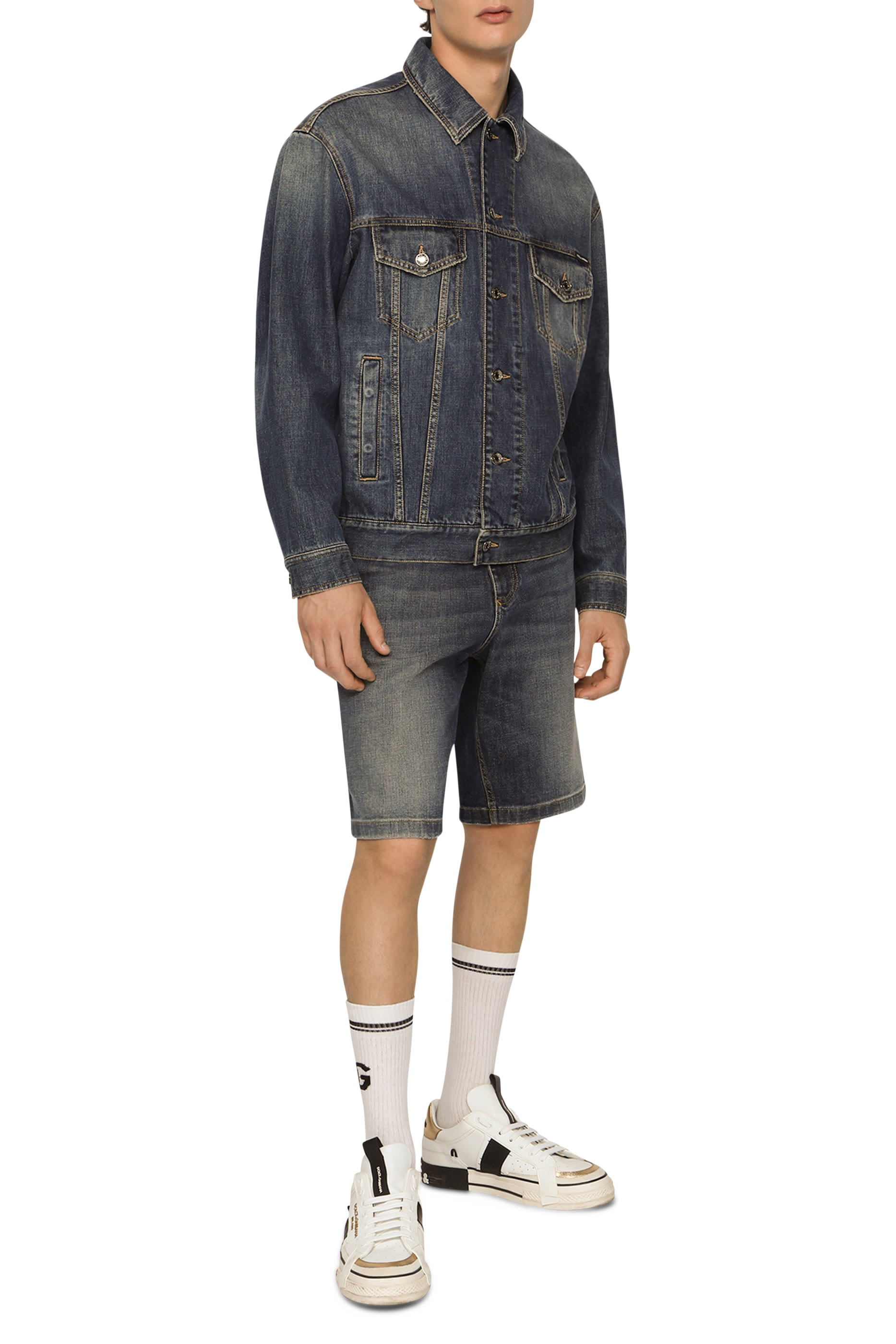 Stretch Denim Jacket