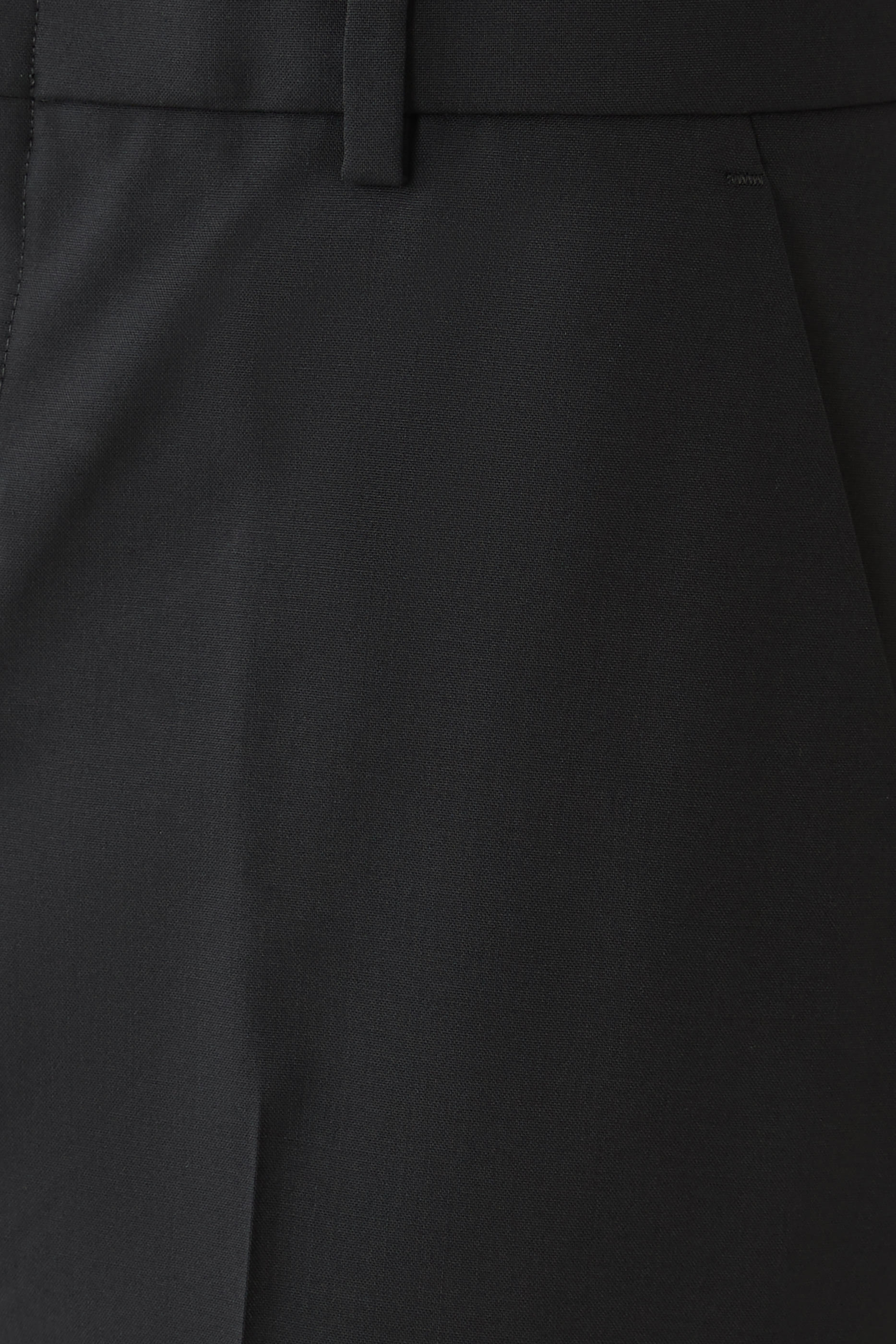 Light Wool Pants with Embroidery