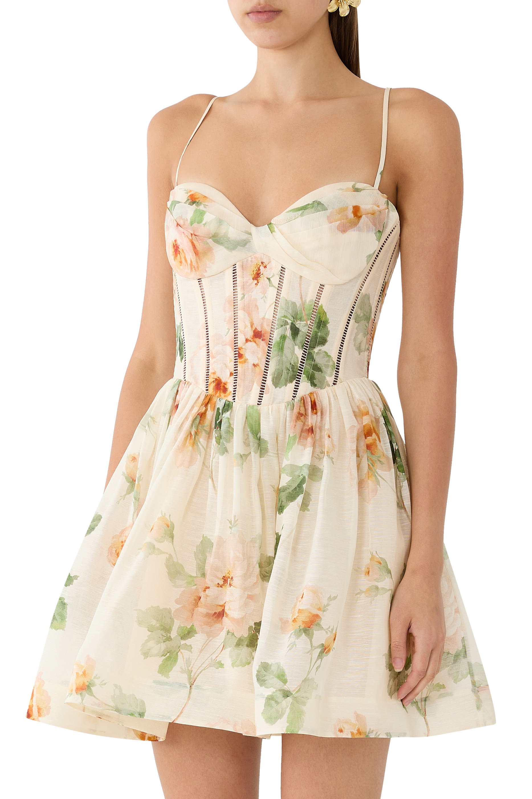 Carousel Corset Mini Dress