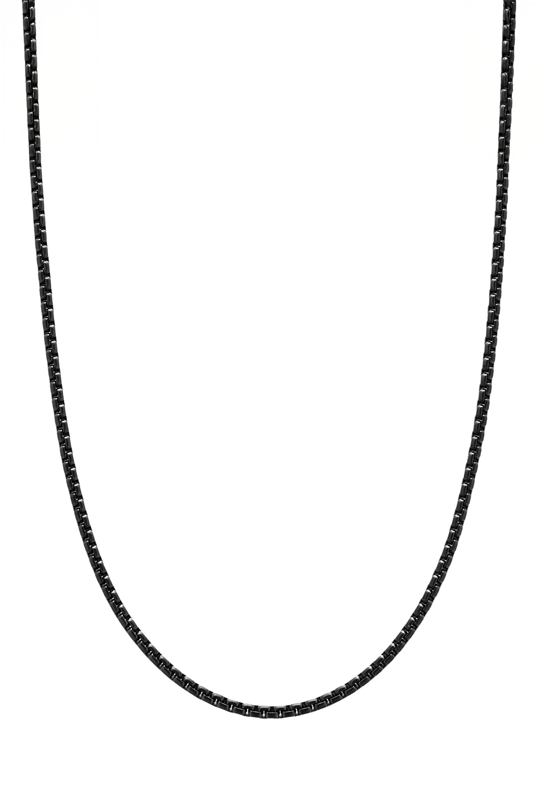 Box Chain Necklace, Stainless Steel