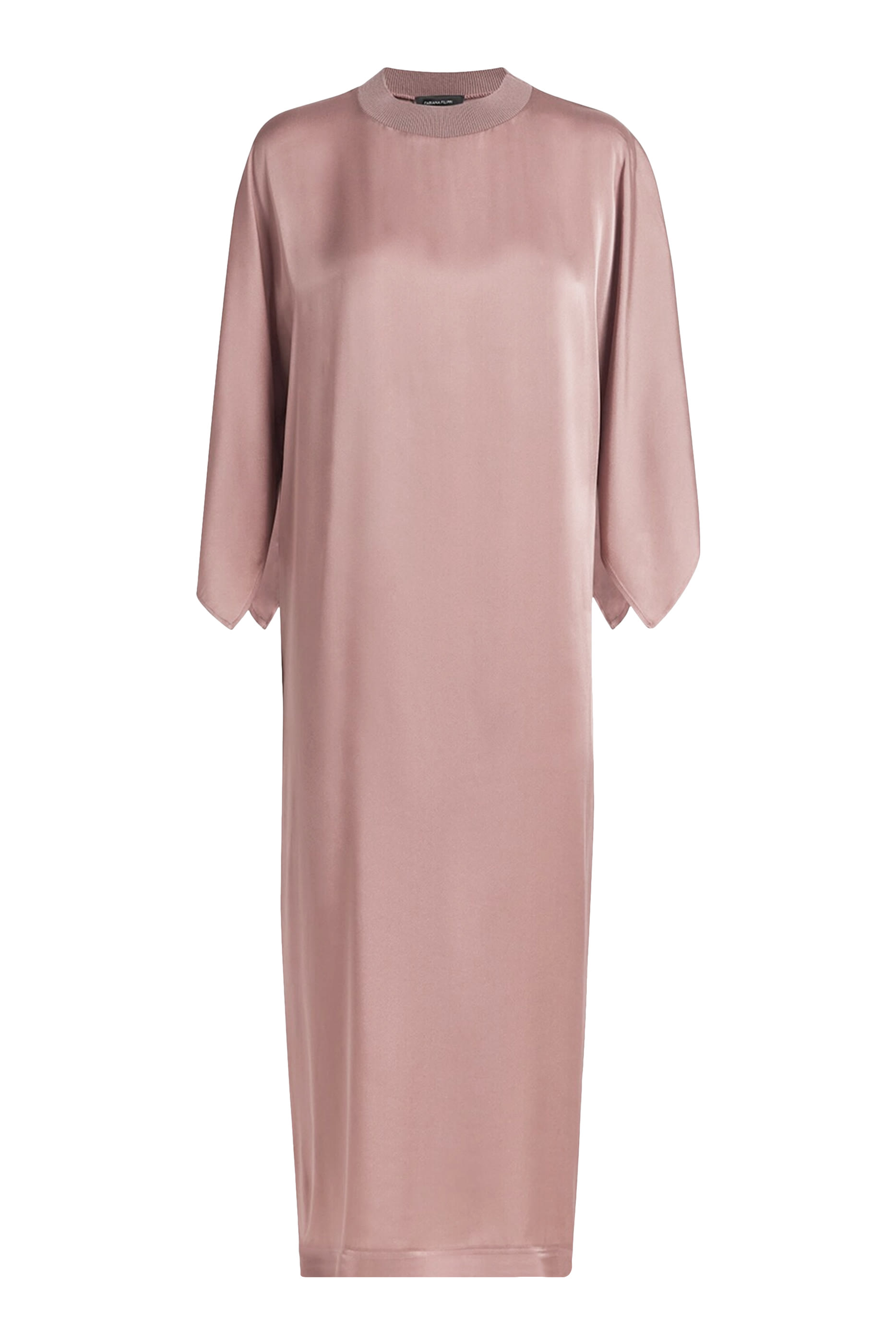 Satin Silk Midi Dress