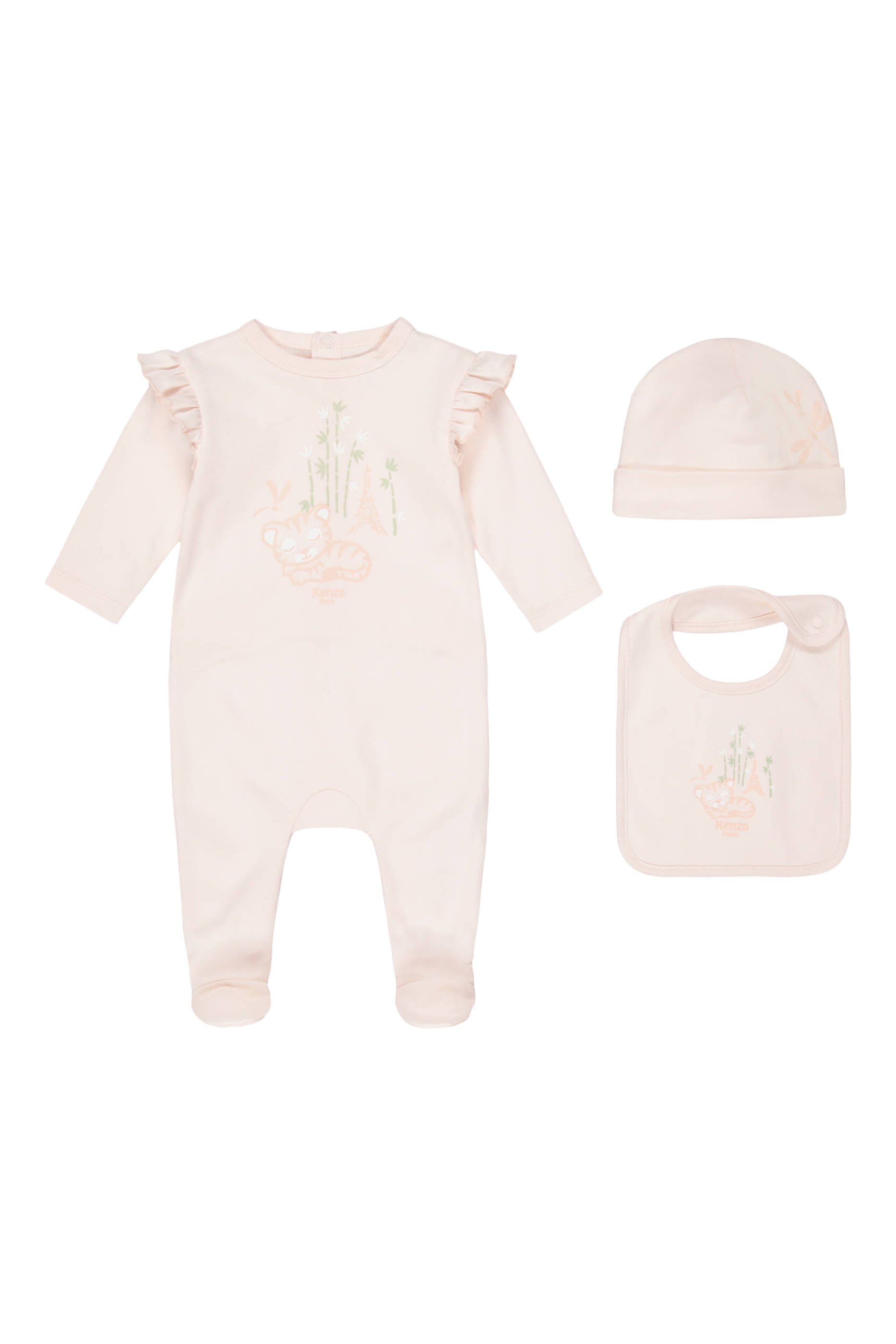 Baby Tiger Print Babysuit Set