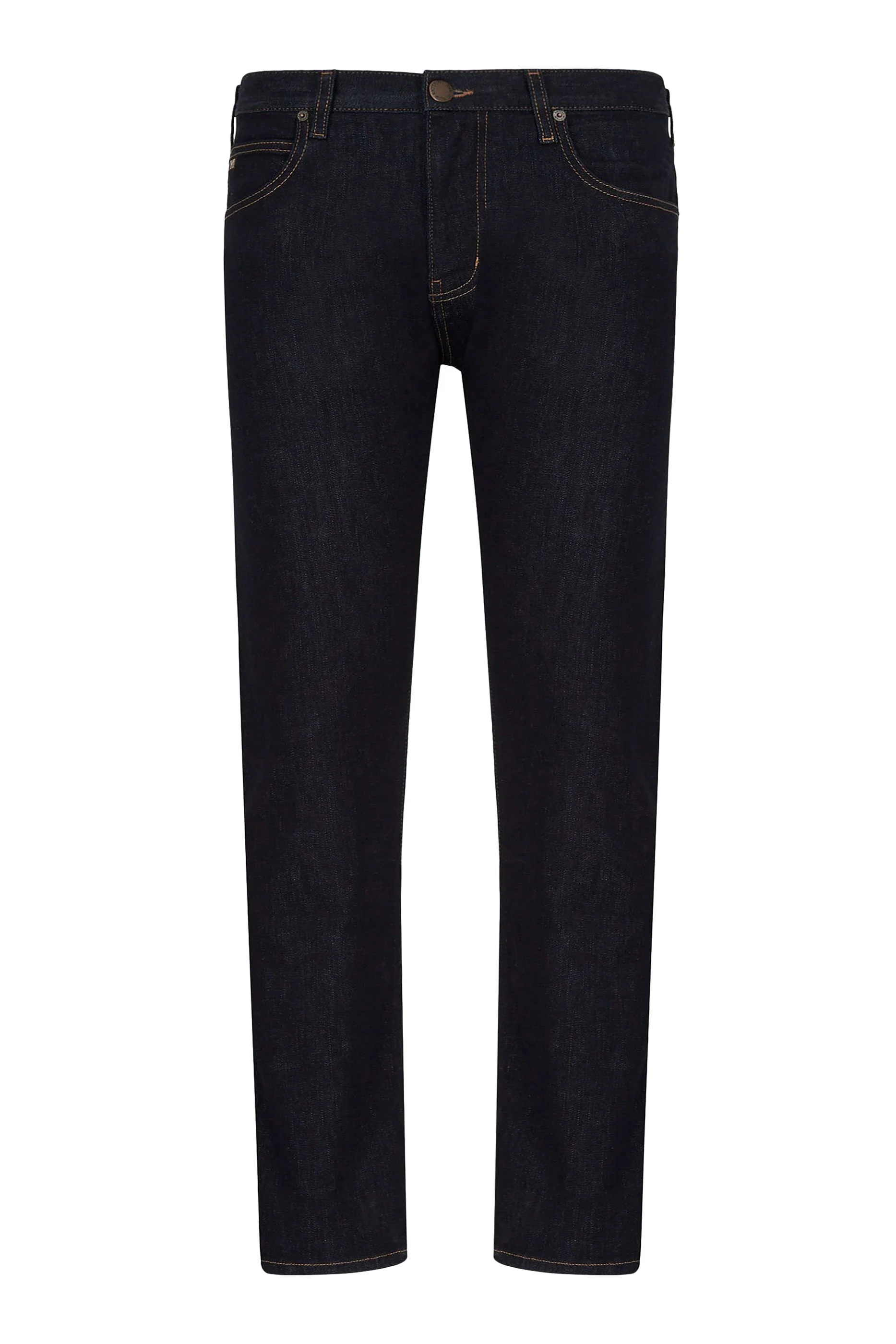 Cotton Denim Straight Jeans