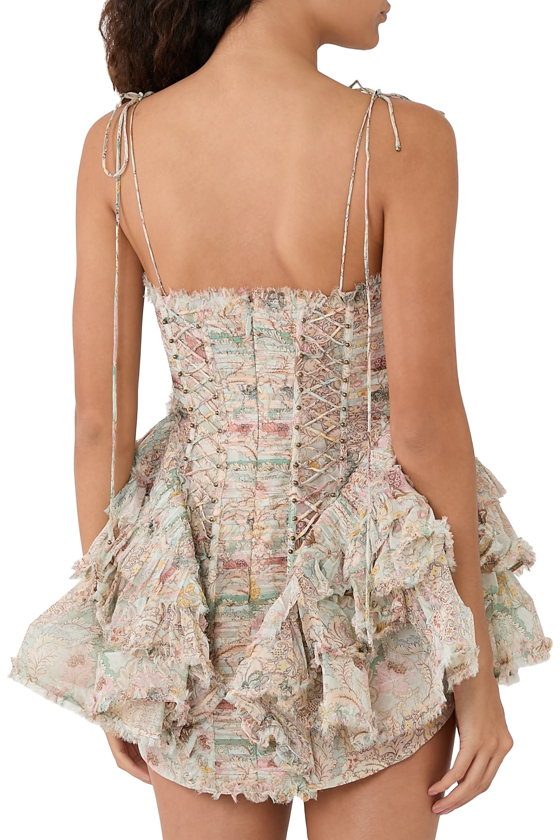 Rebellion Frayed Mini Dress