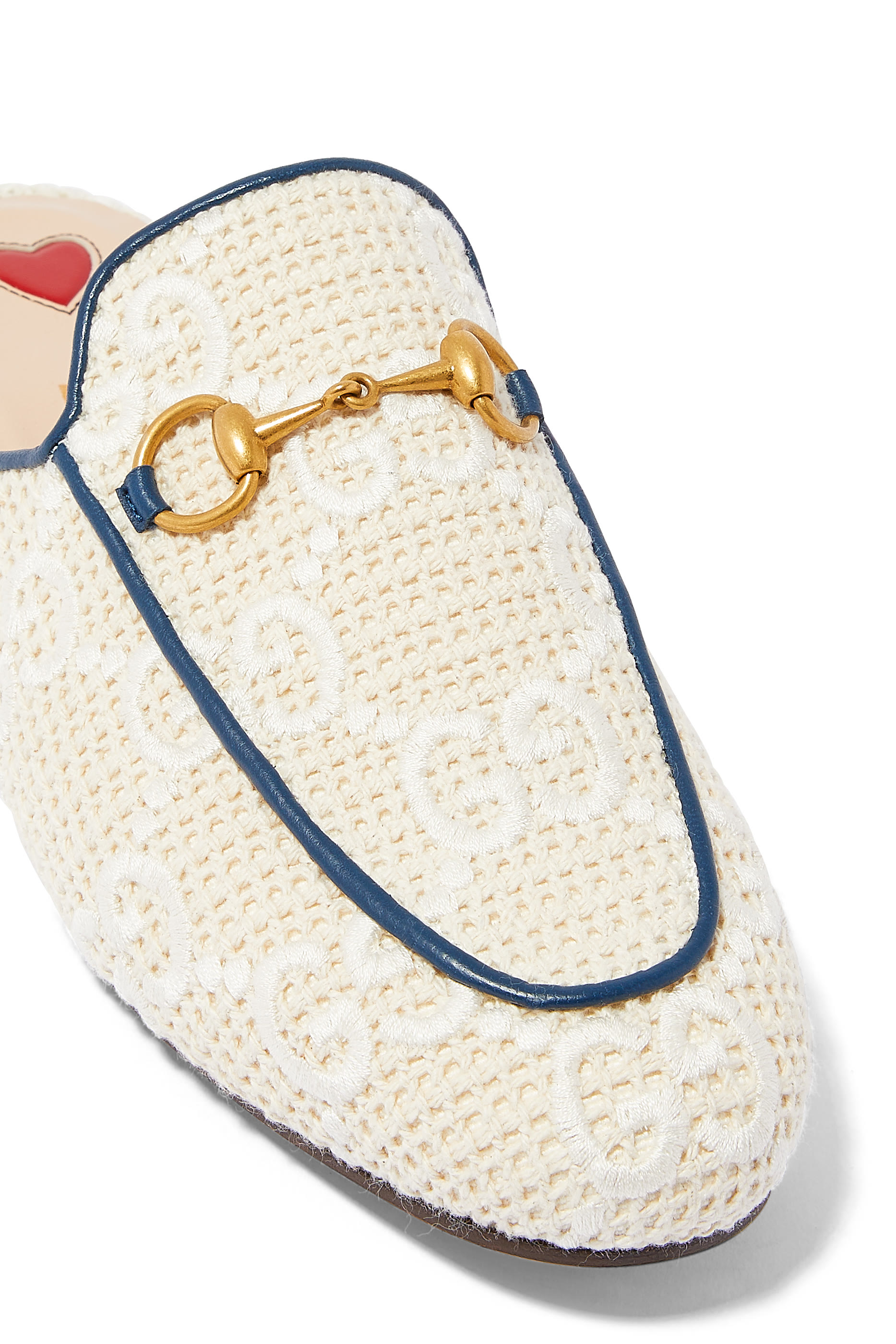 GG Crochet Princetown Mules