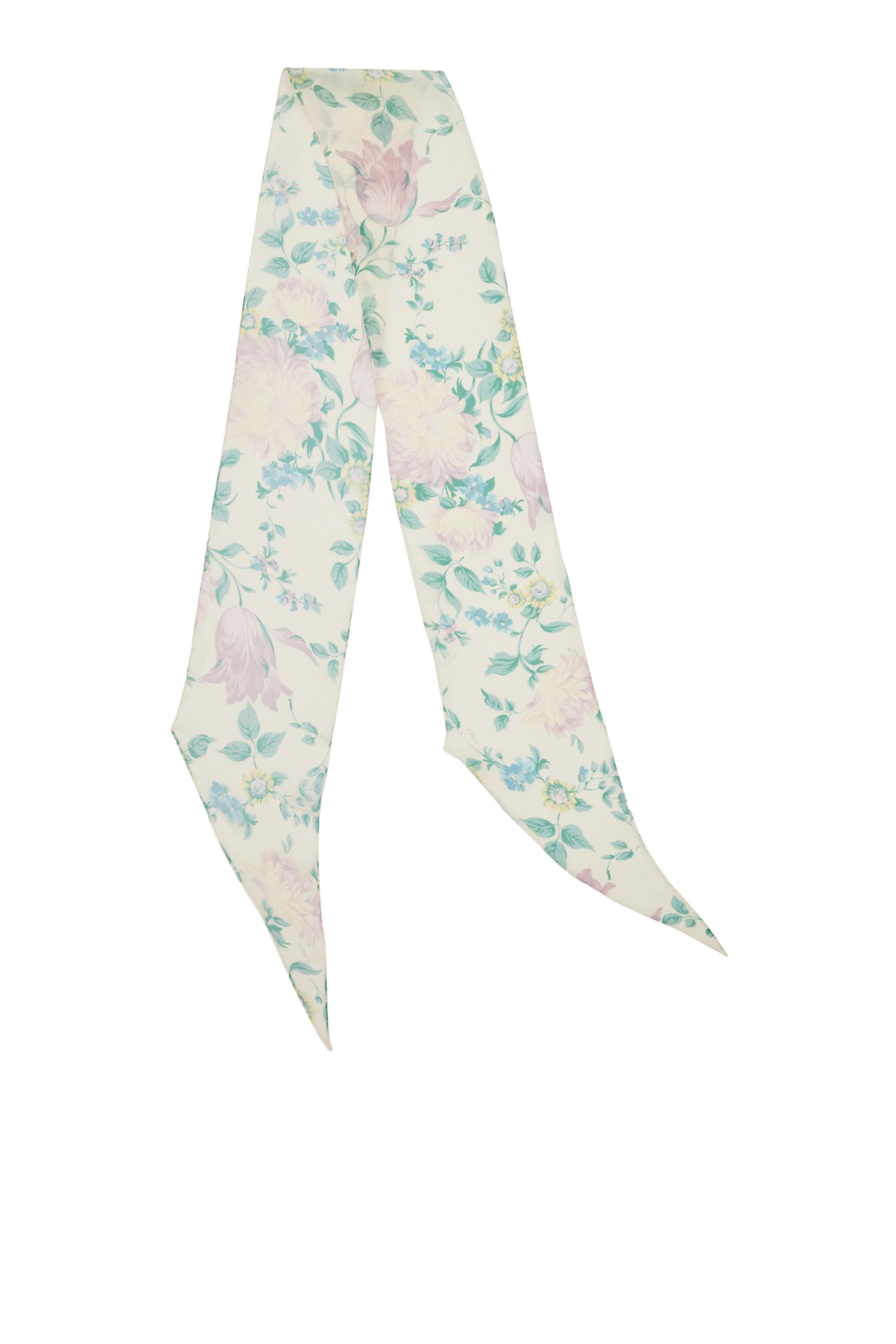 Peonies Bandeau Scarf 