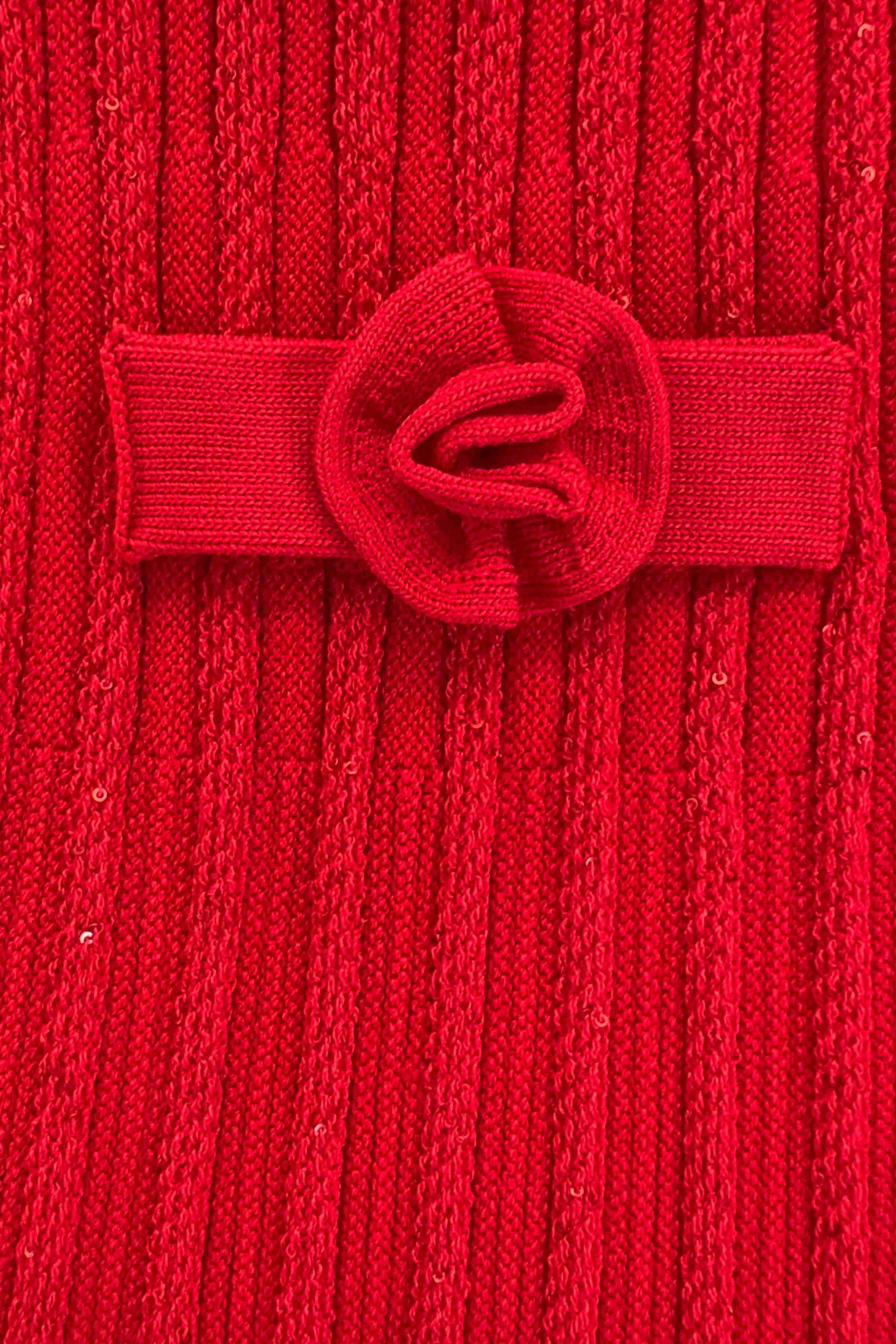 Kids Ribbed Knit Skirt