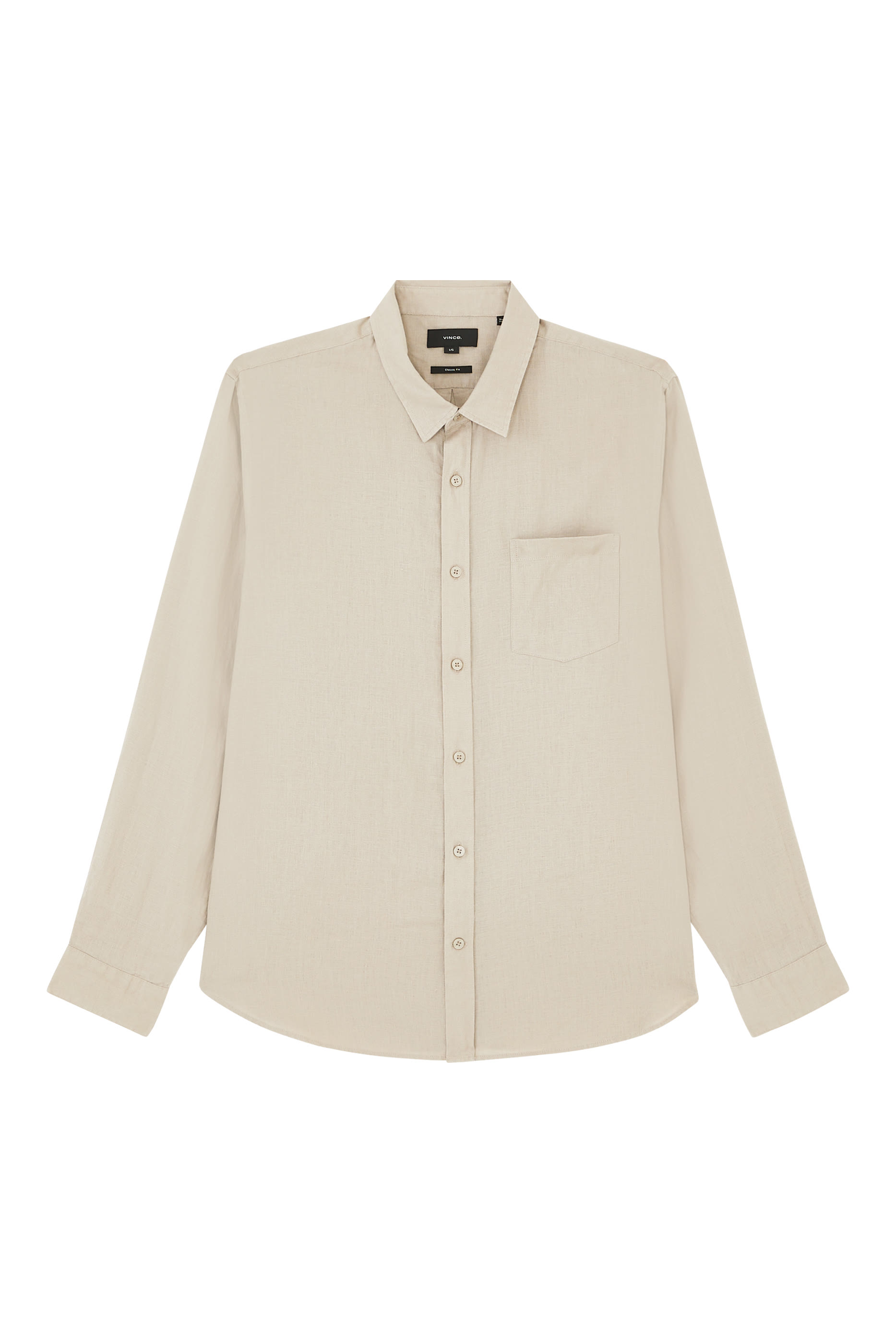 Linen Long-Sleeve Shirt
