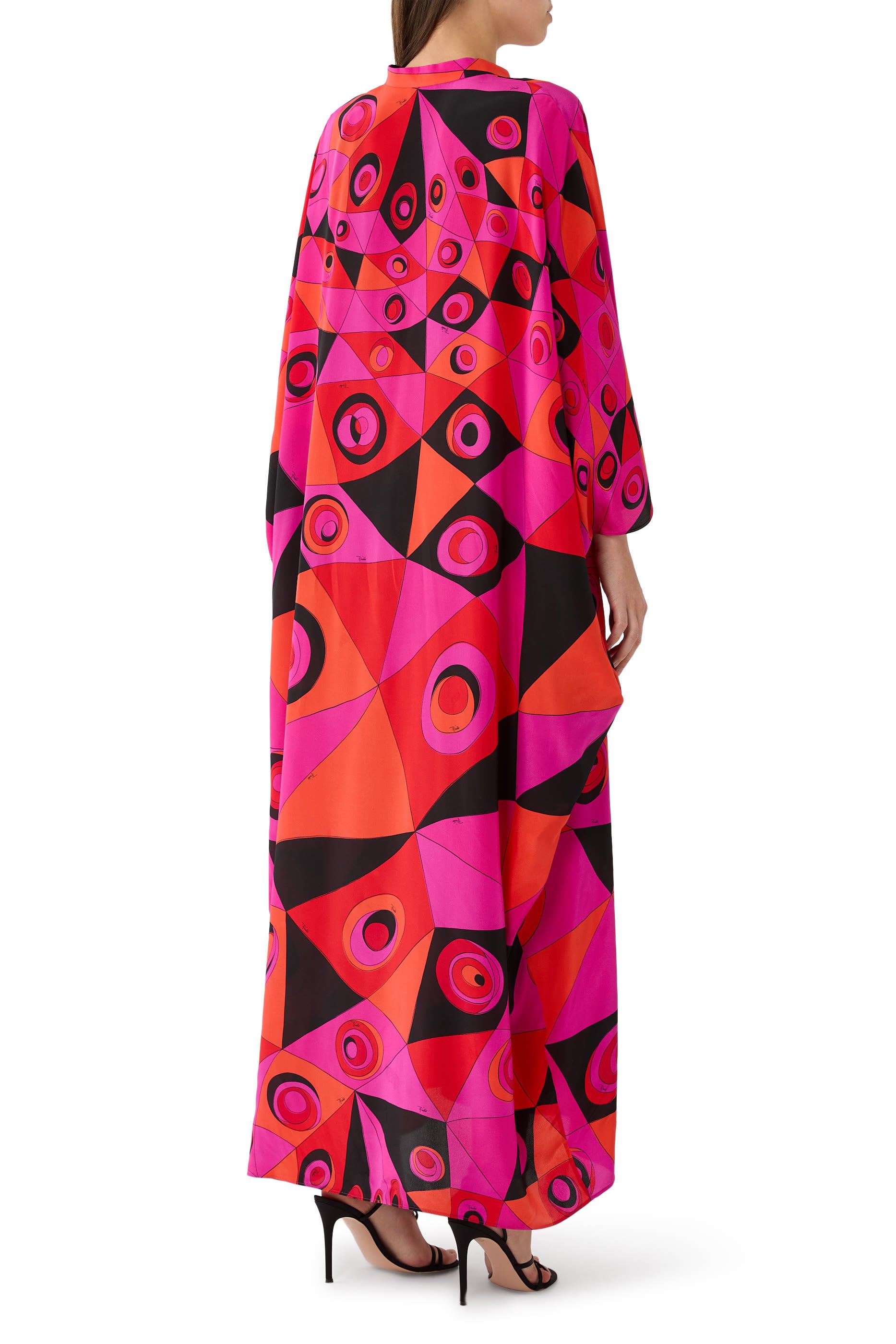 Crepe de Chine Kaftan