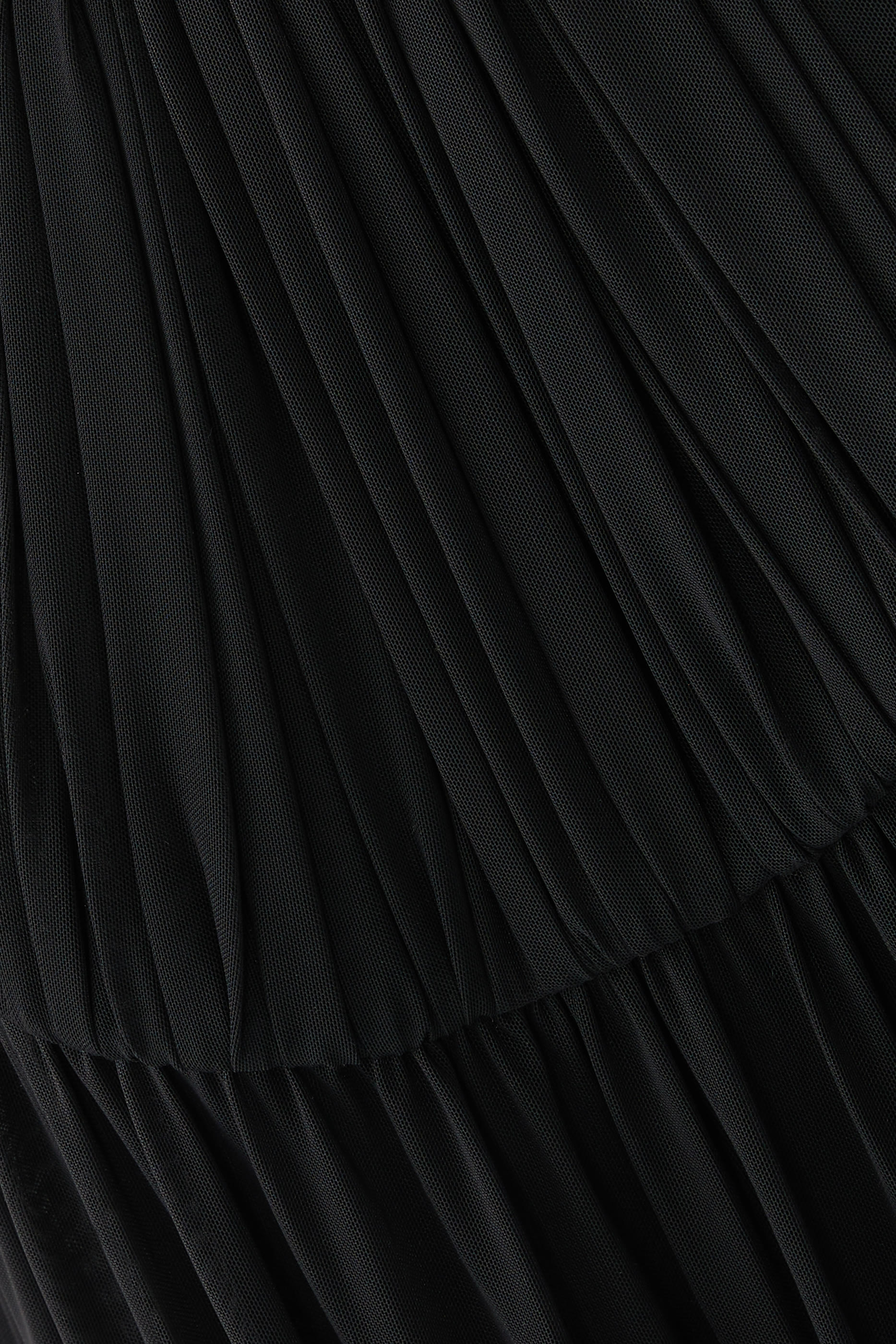 Racer Top and Tulle Crinoline Gown