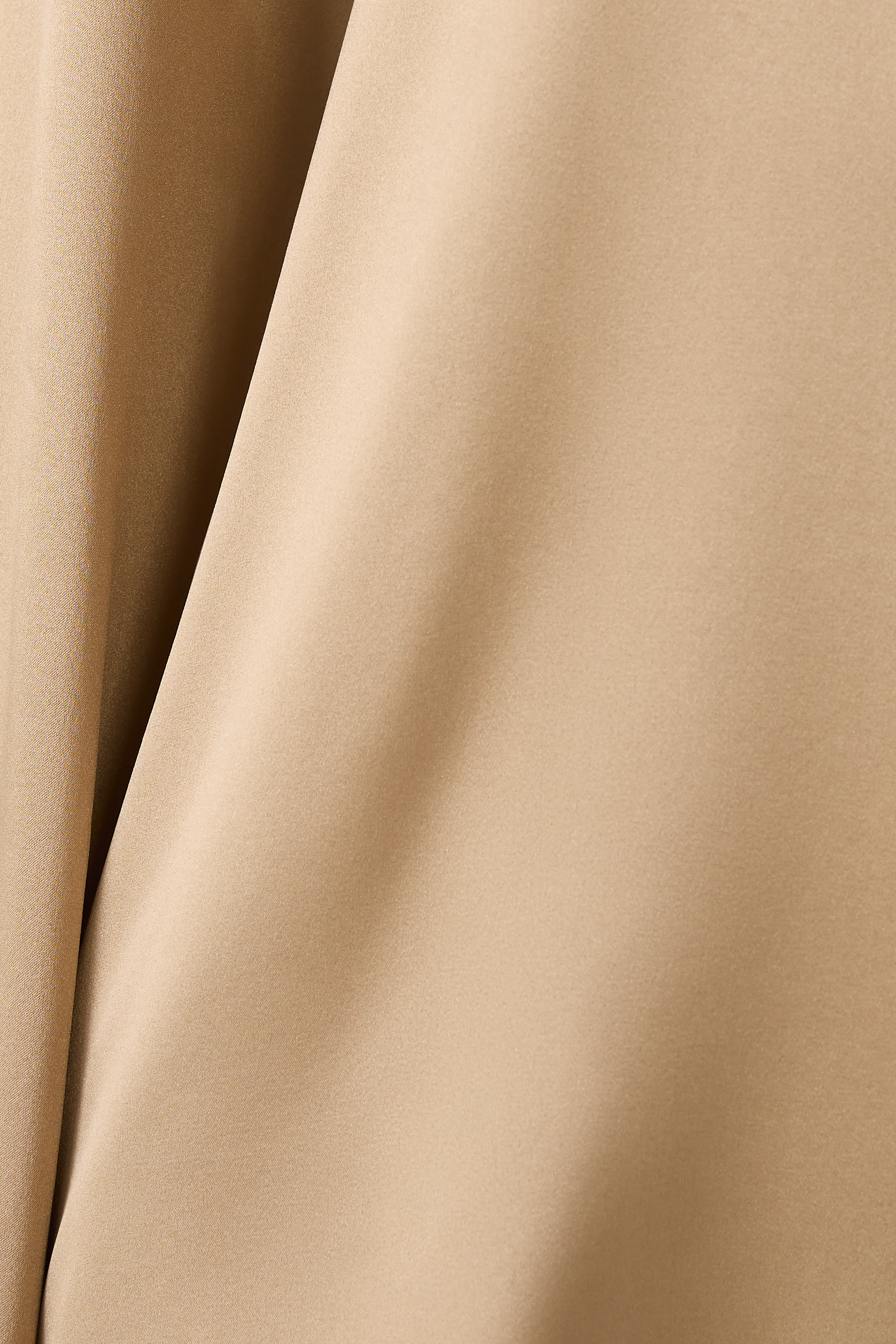 Stretch Silk Charmeuse Bateau Neck Top