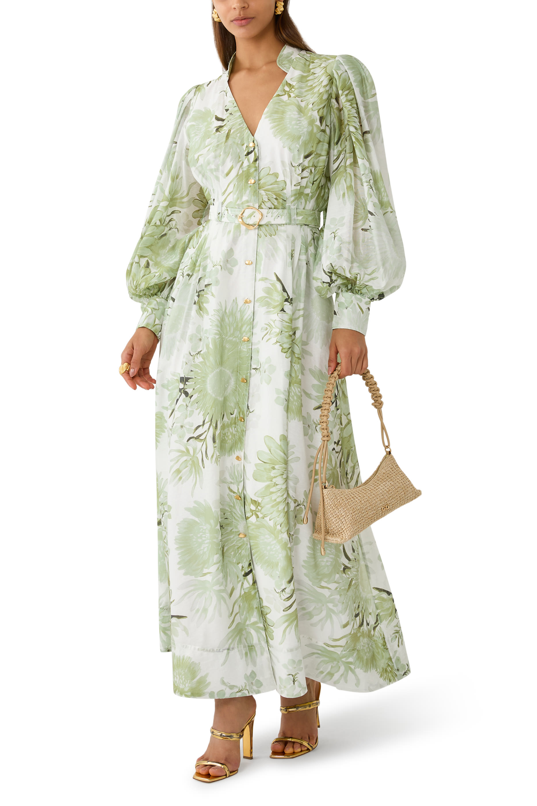 Reflector Shirt Dress