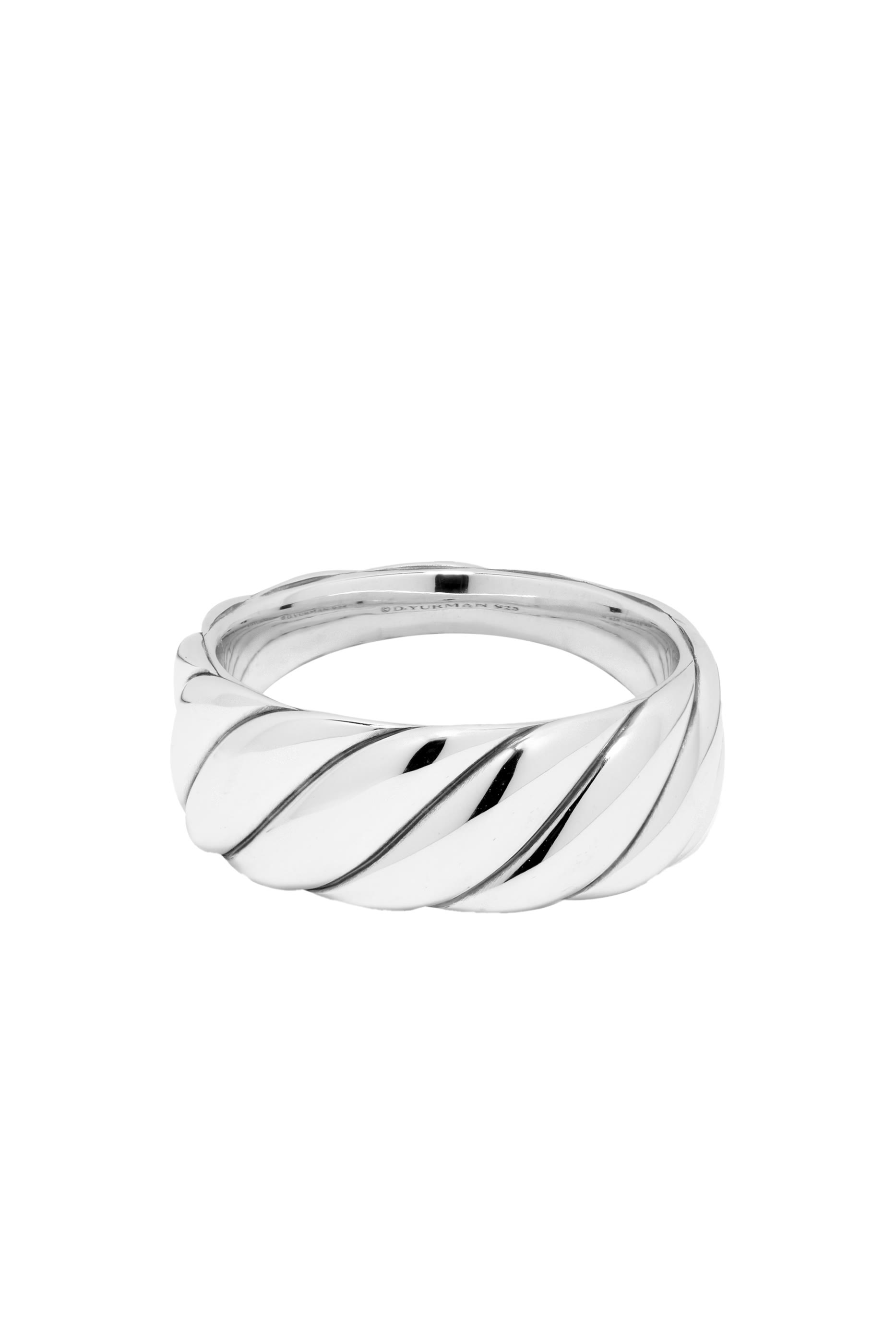 Sculpted Cable Band Ring