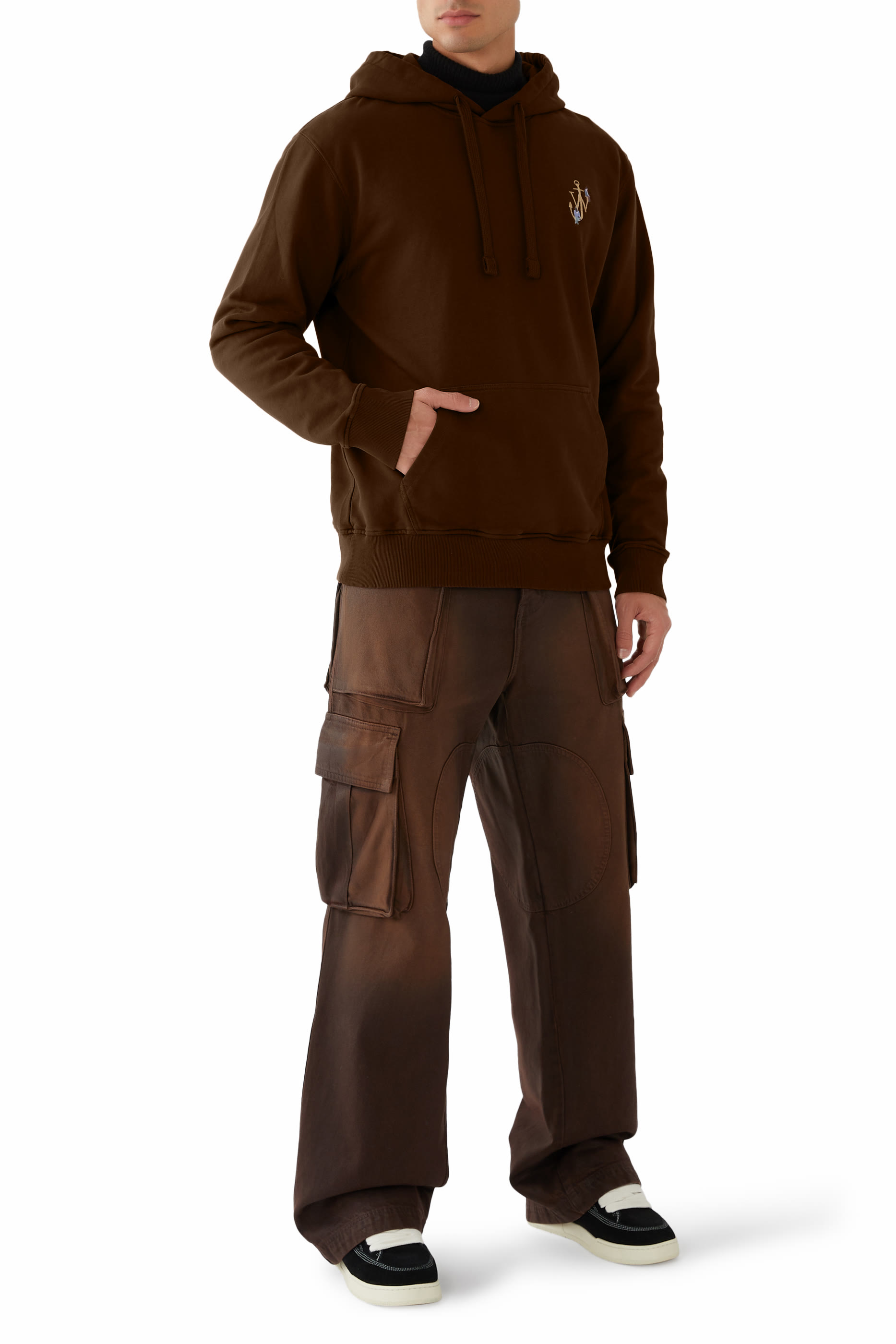 Anchor Embroidery Hoodie