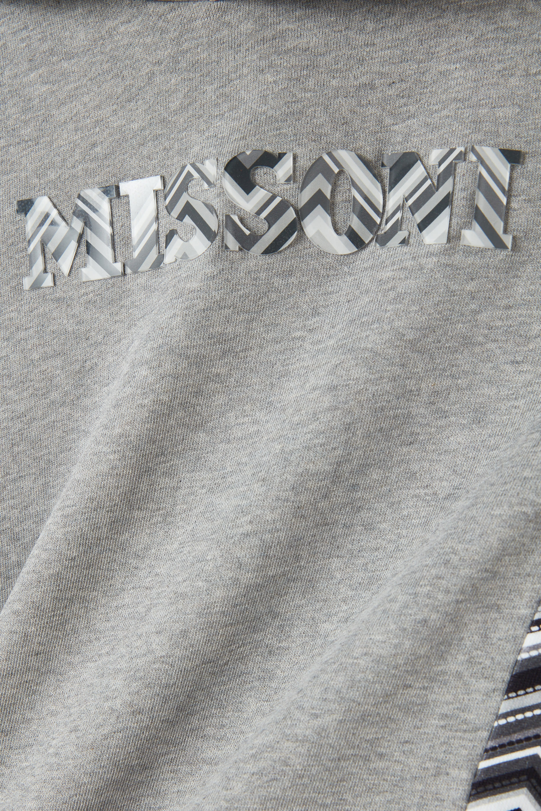 Kids Hooded Sweatshirt with Zigzag Logo