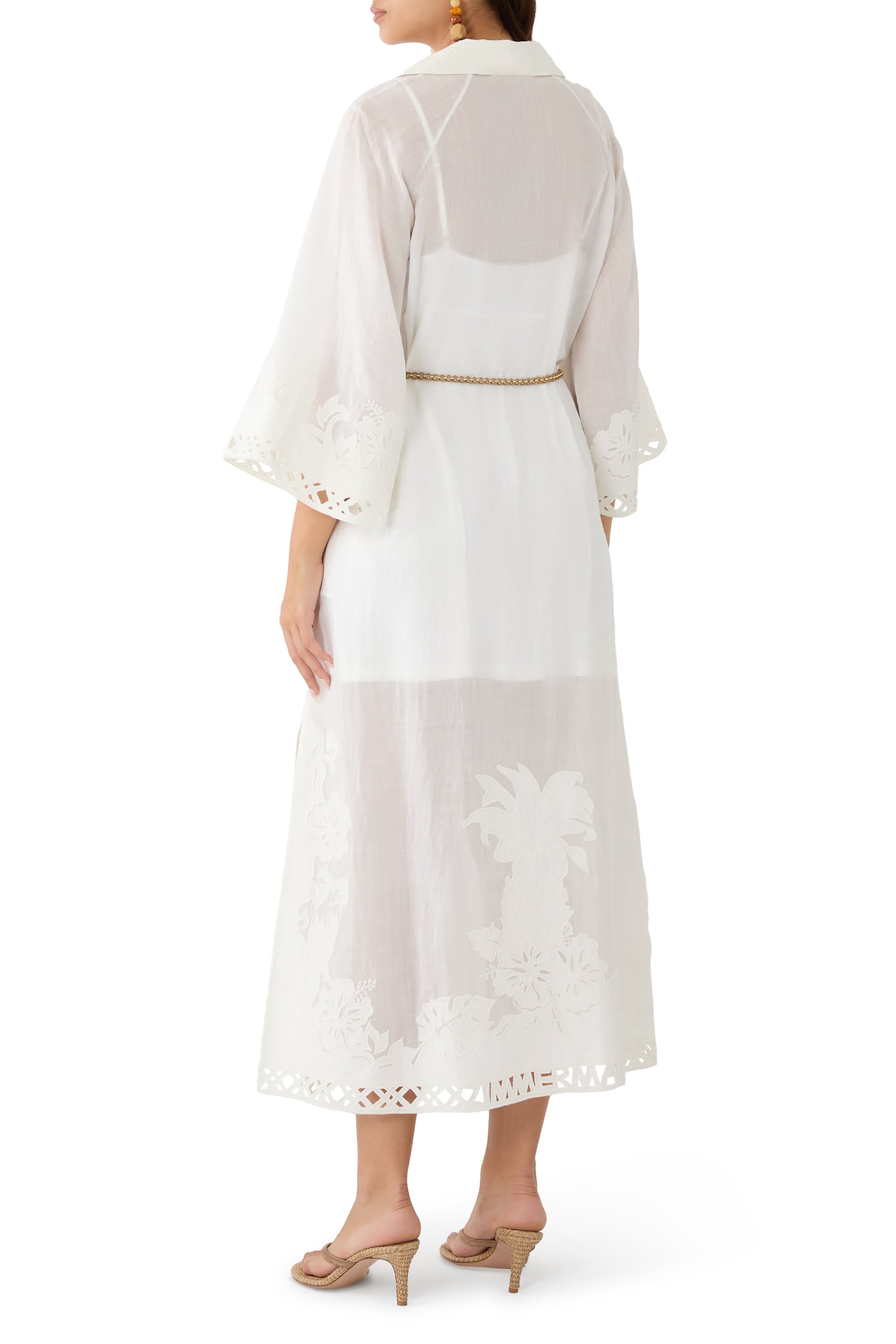  Indra Embroidered Maxi Dress
