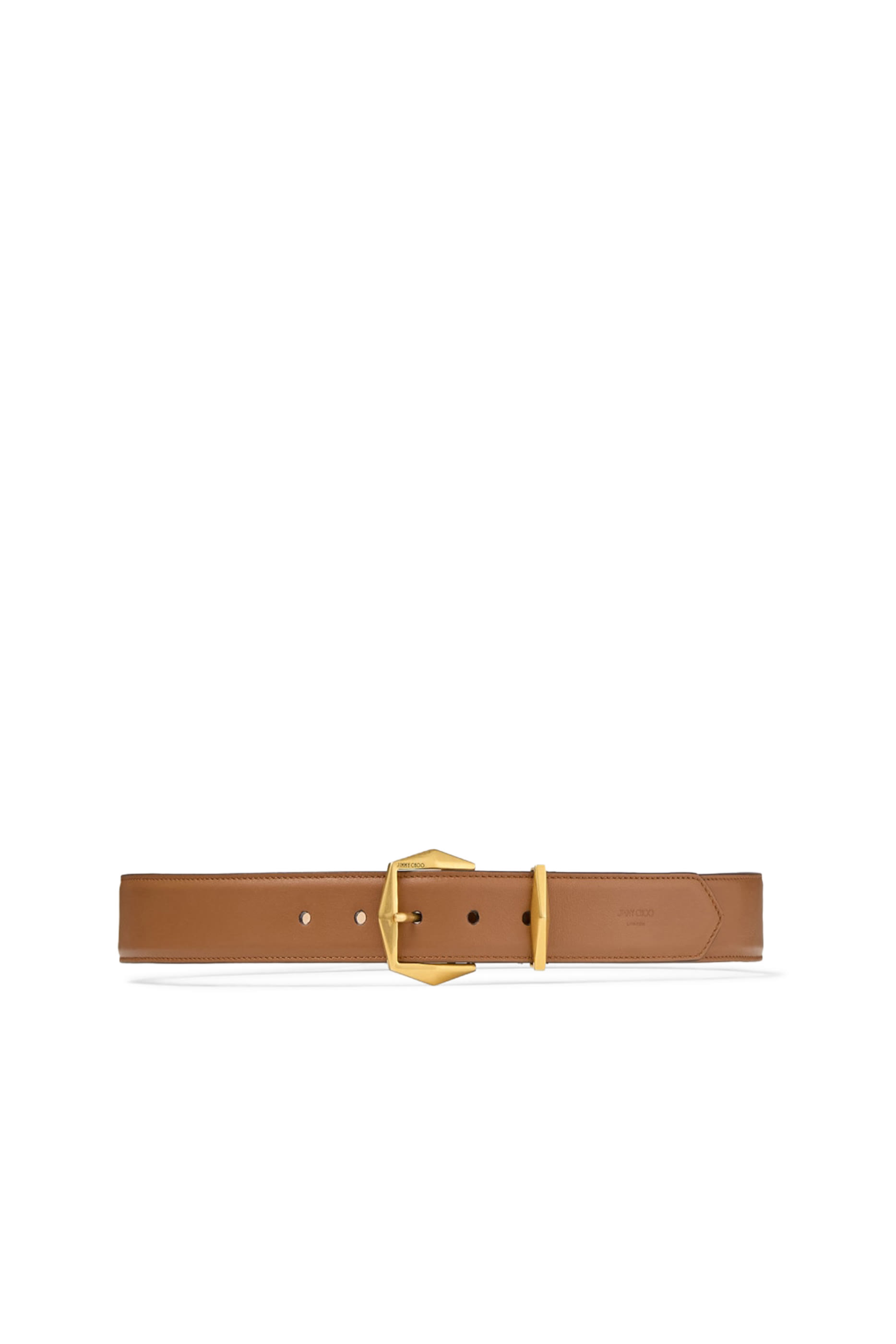 Diamond Clasp Leather Belt