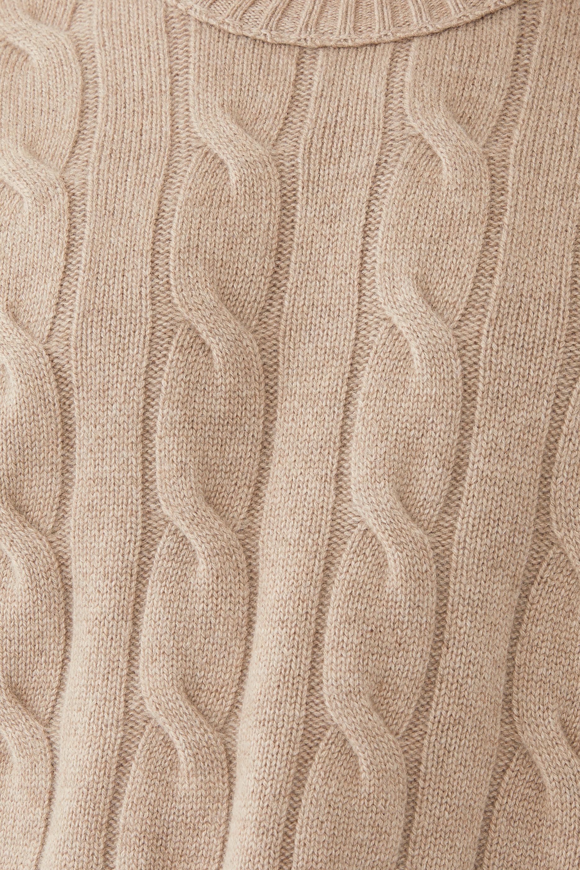 Cashmere Cable-Knit Sweater