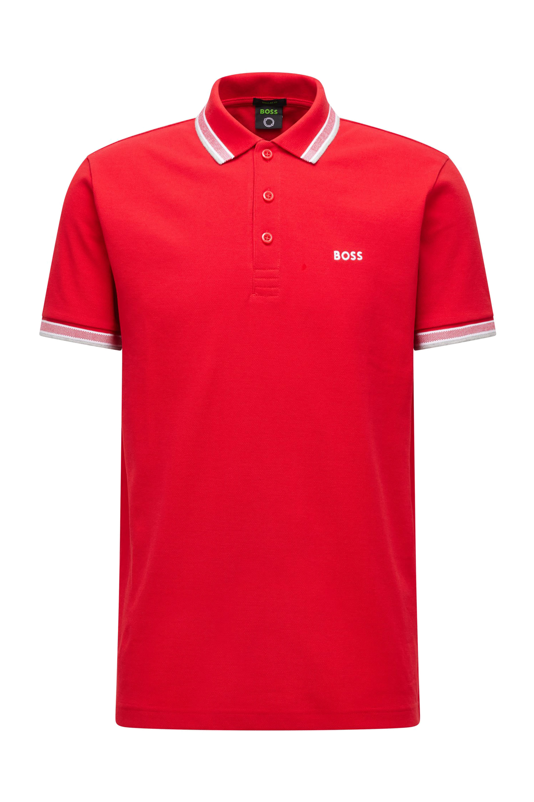 Paddy Polo Shirt with Curved Logo