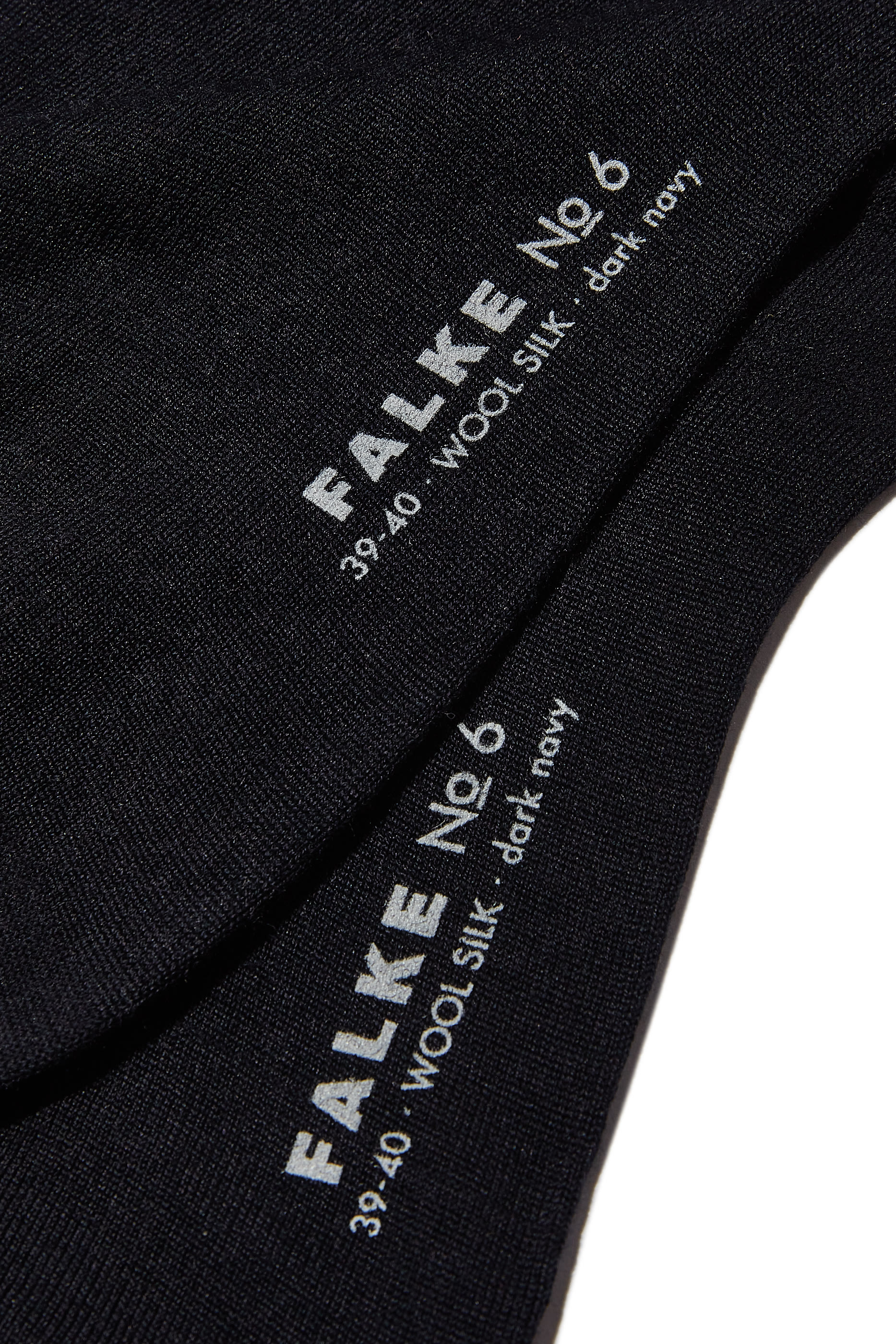 Merino Wool and Silk-Blend Socks