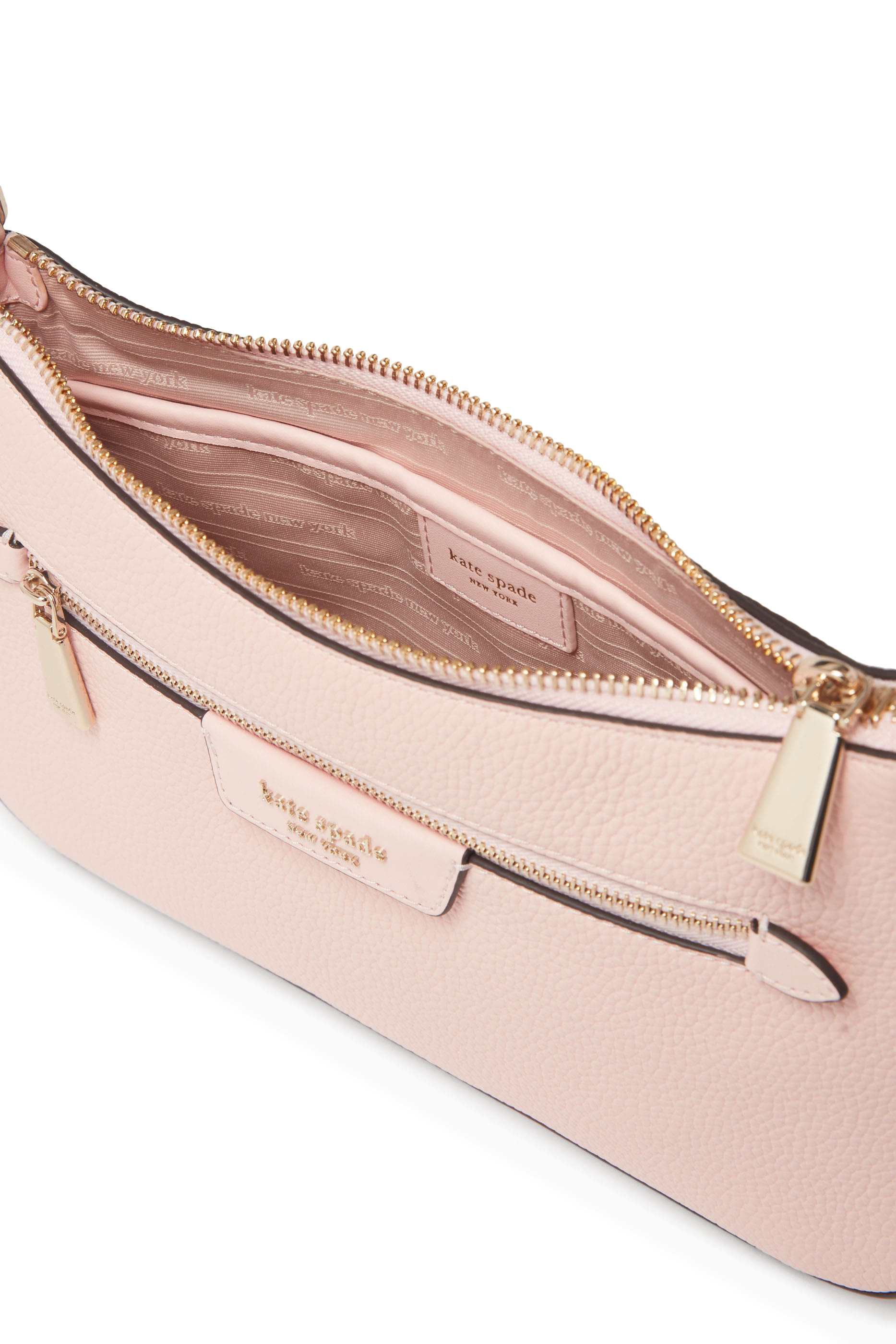 Hudson Pebbled Leather Convertible Crossbody Bag