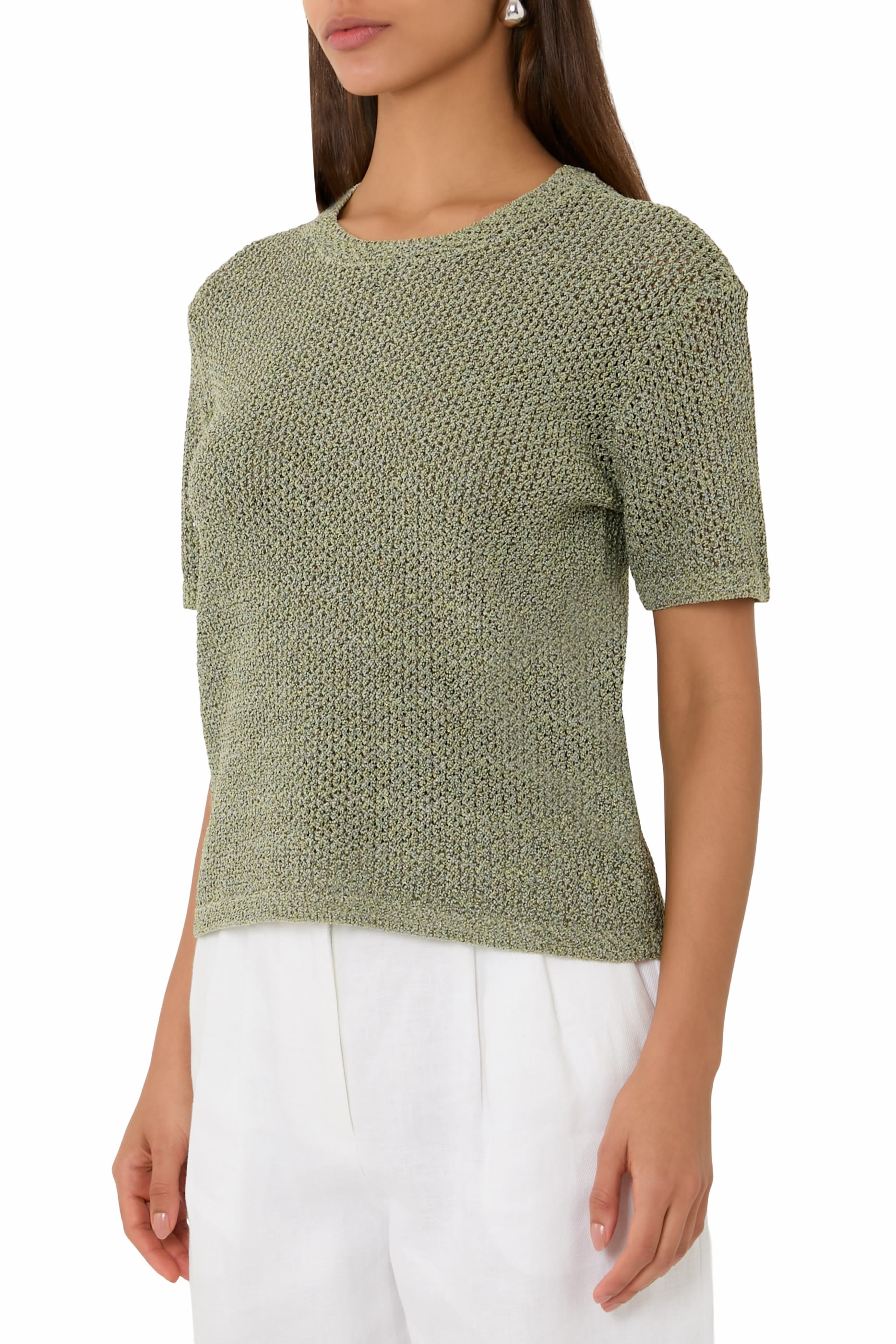 Ibiza V Back Knit Top