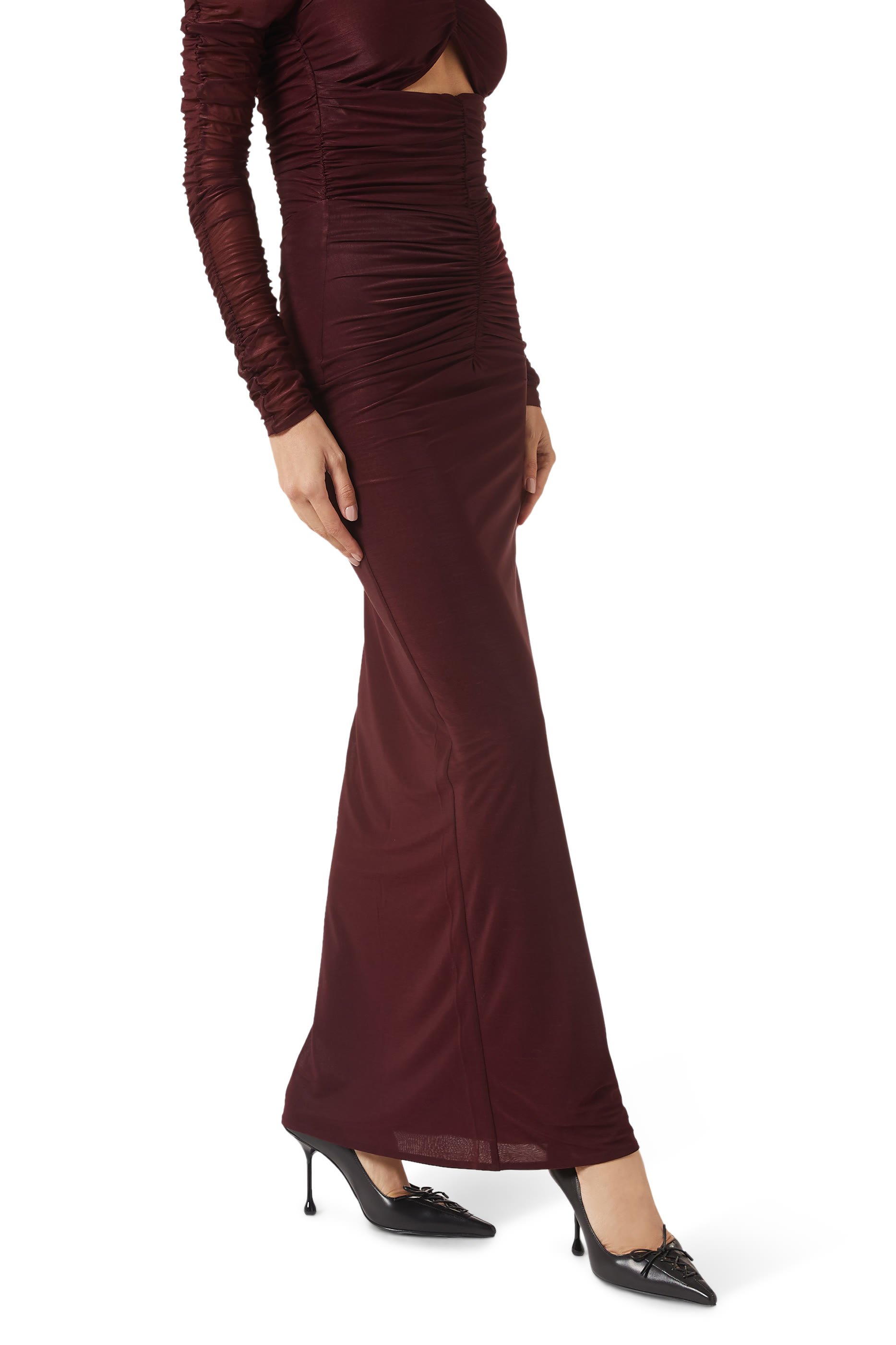 Scarlet 95 Lace-Up Pumps