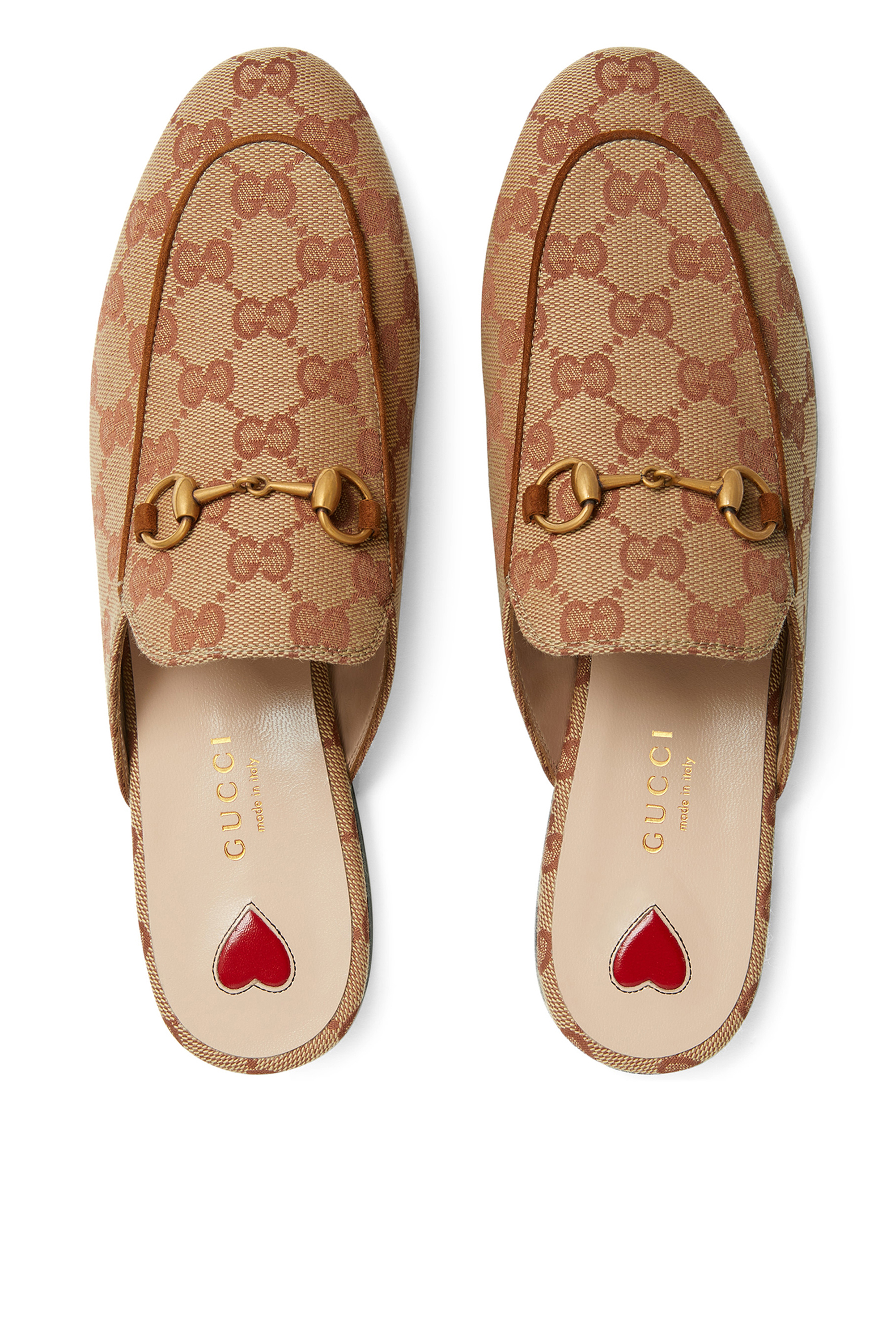 Princetown GG Canvas Slippers