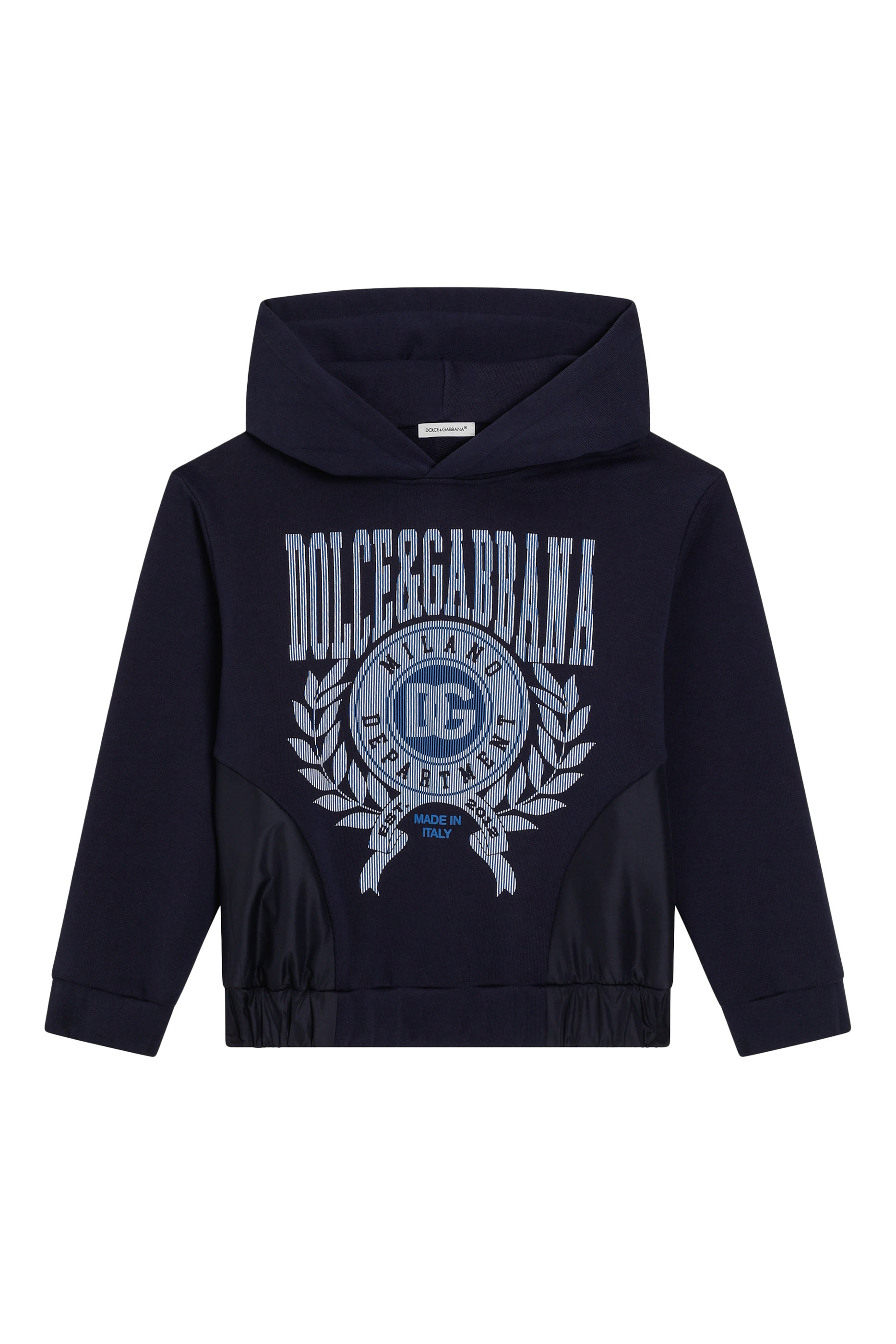 Kids Printed Jersey Hoodie