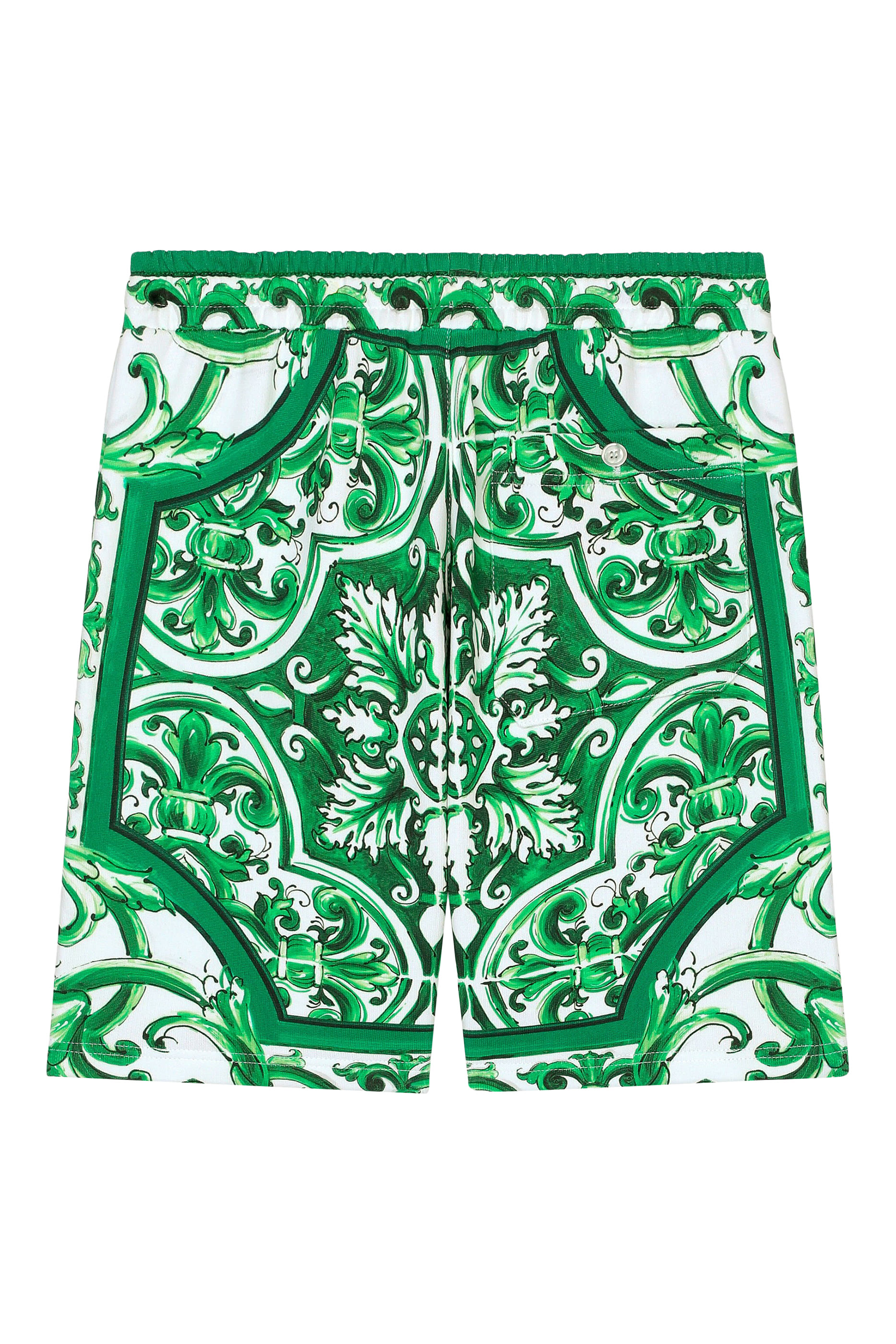 Kids Poplin Shorts with Mojalica Print