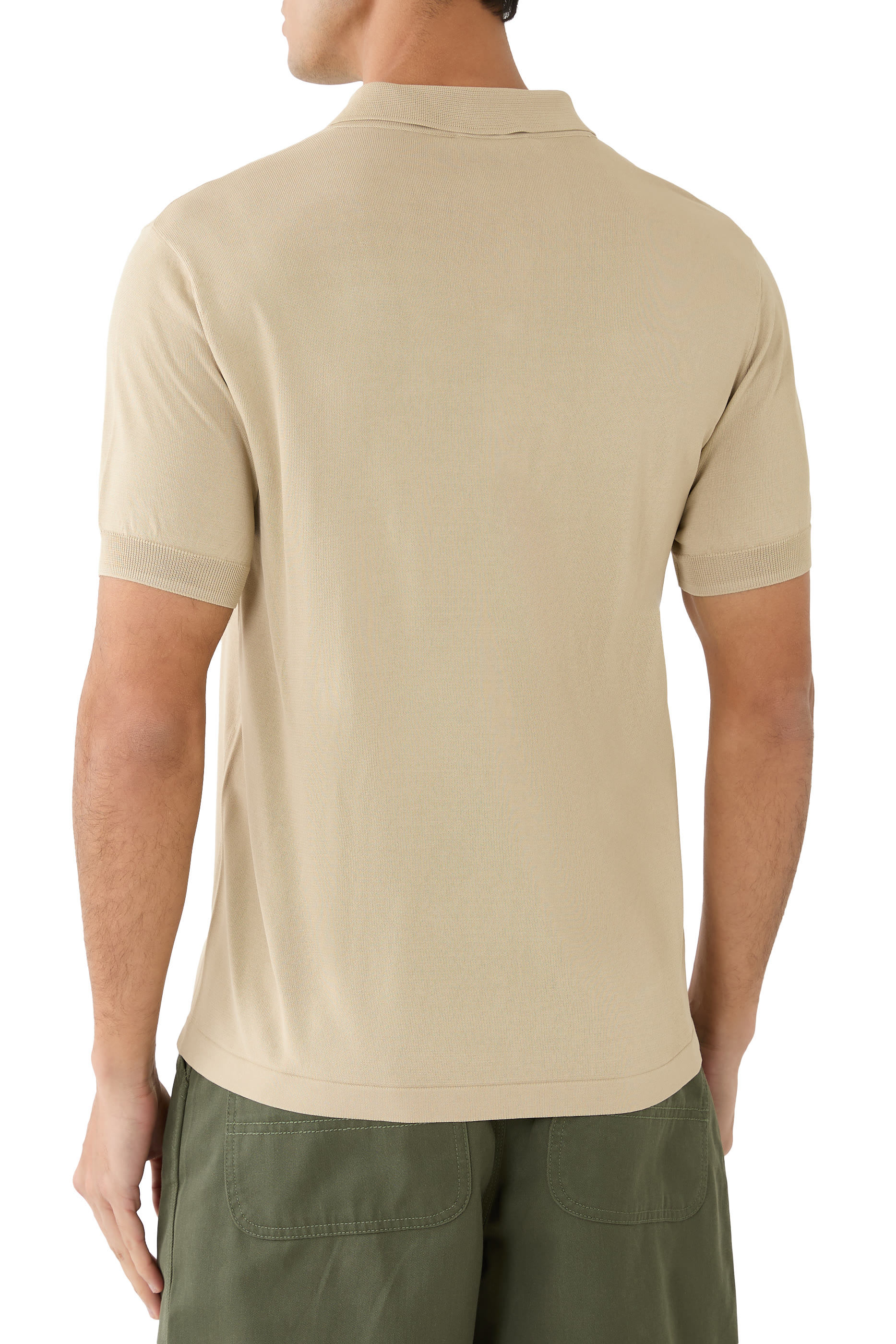 Logo Polo Knit Shirt