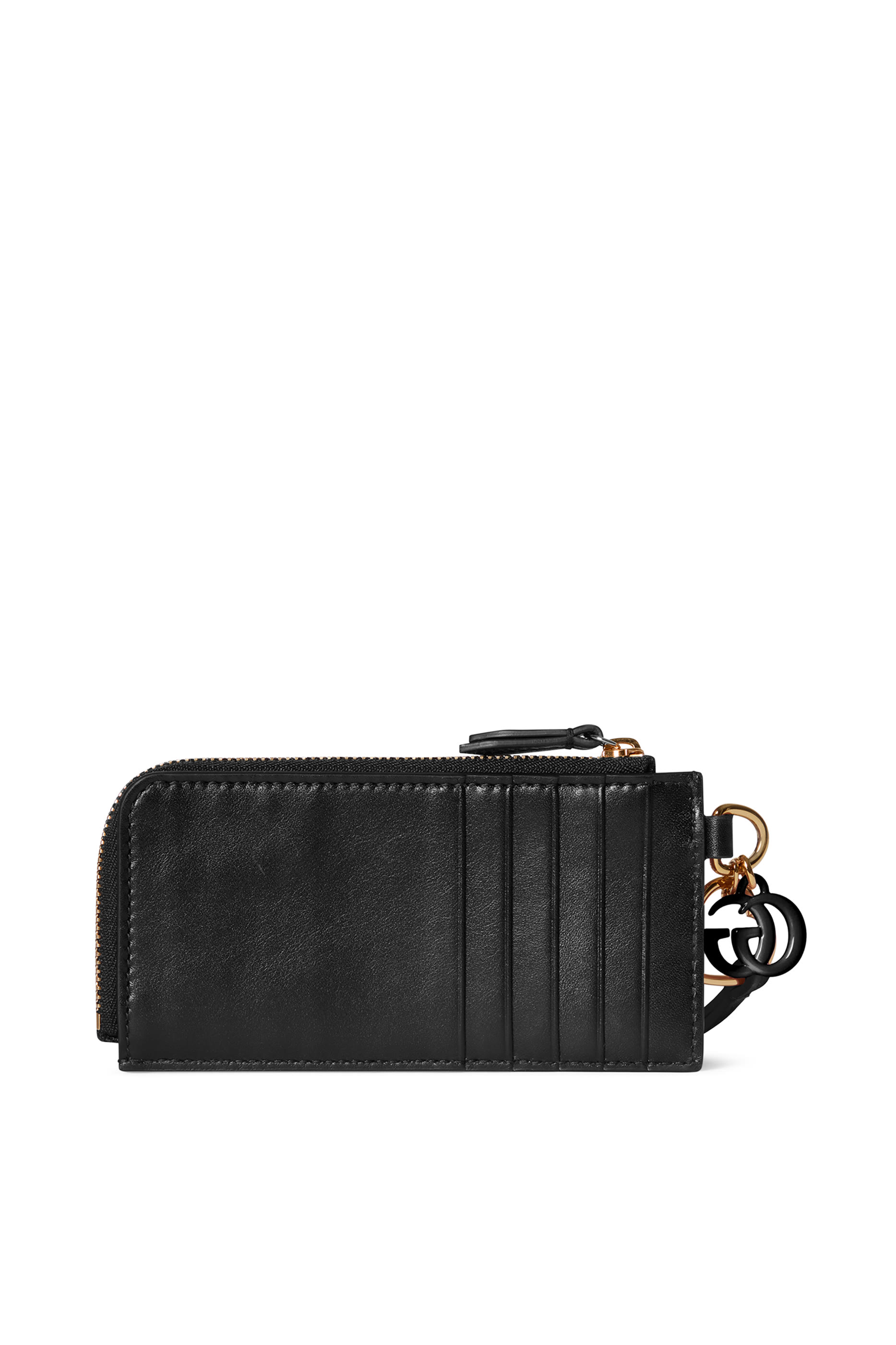 Card Case with Double G Charm