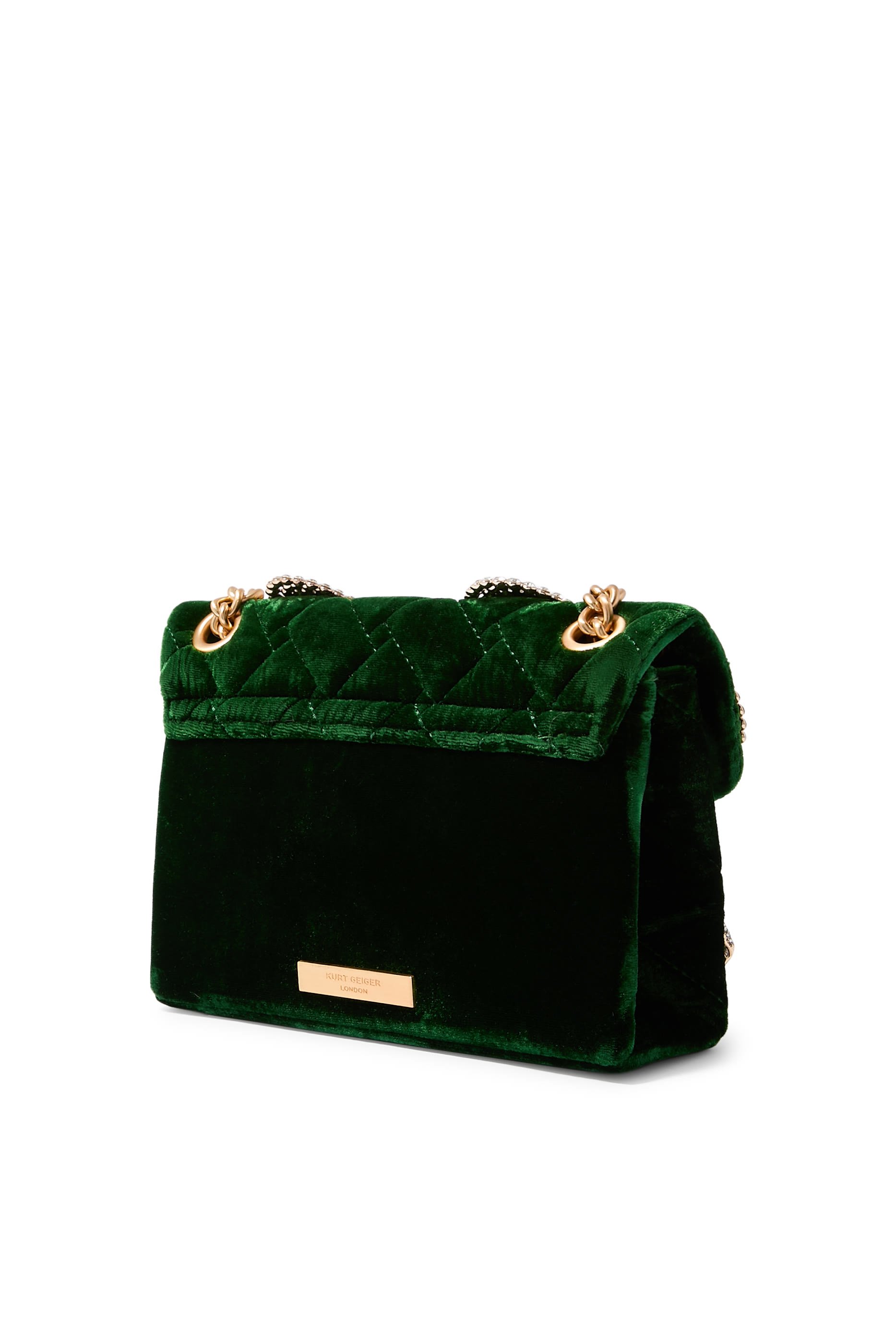 Mini Kensington Velvet Crossbody Bag