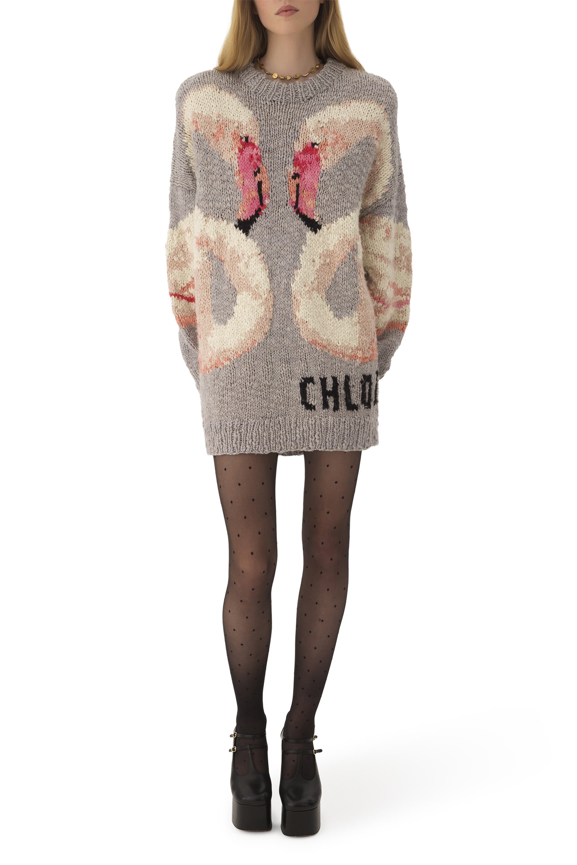  Oversized Logo Jumper