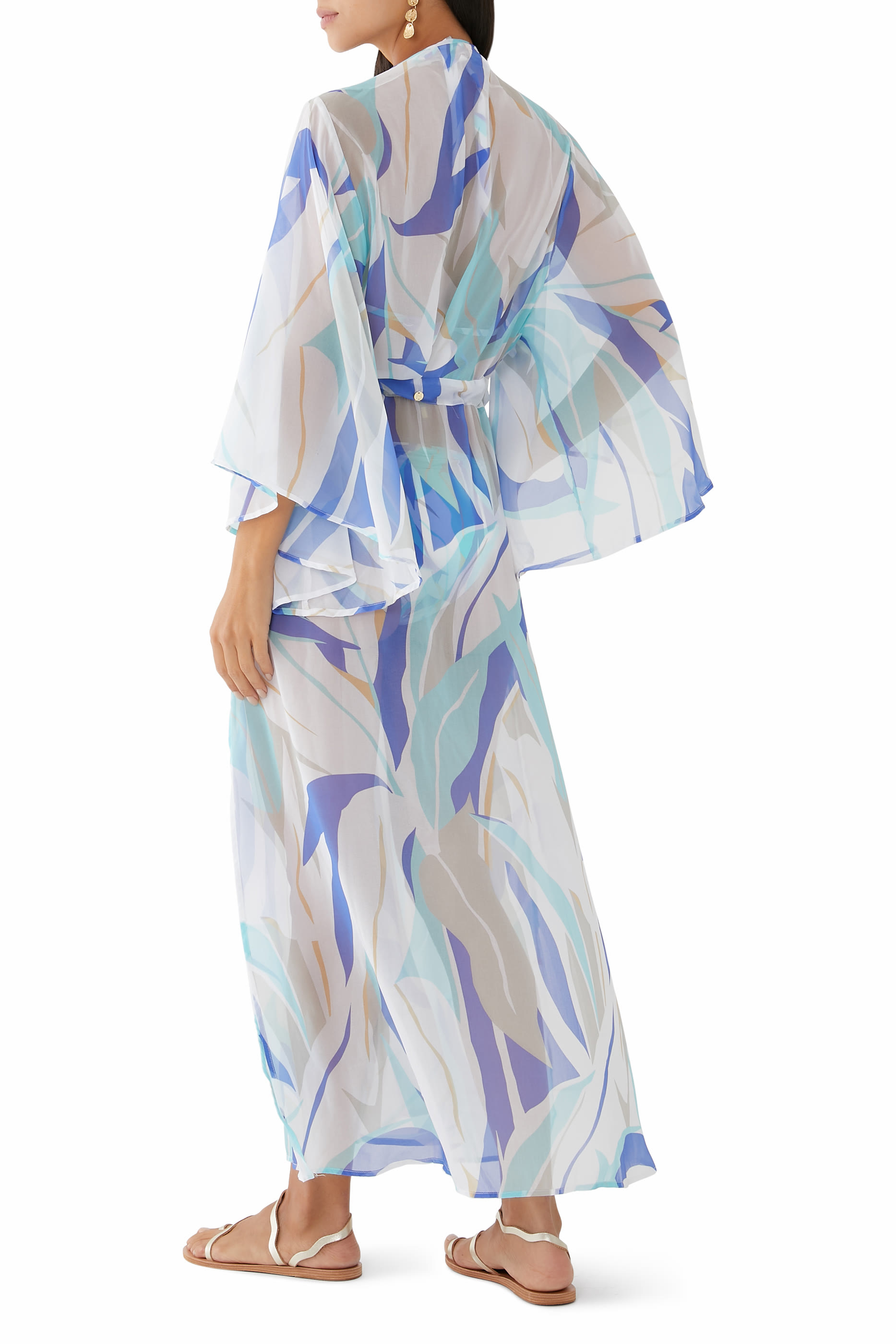 Palm Springs Maxi Kimono