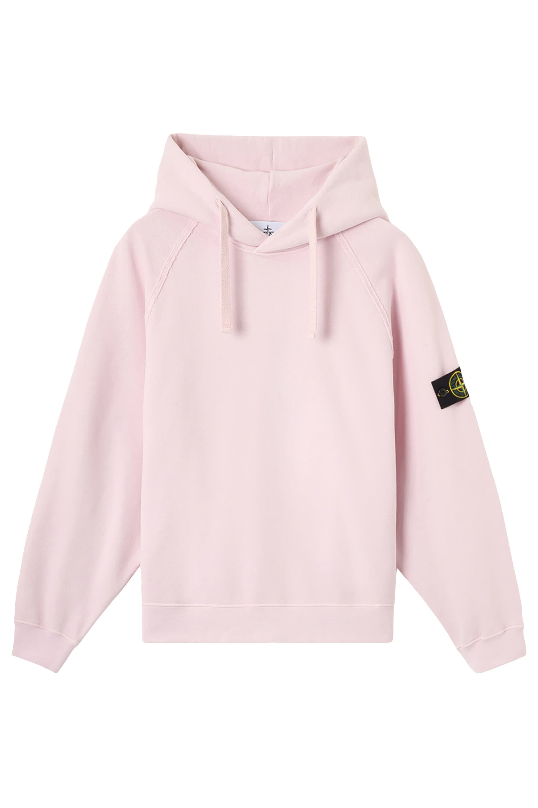 Oversized-Fit Raglan Sleeves Hooded Sweatshirt