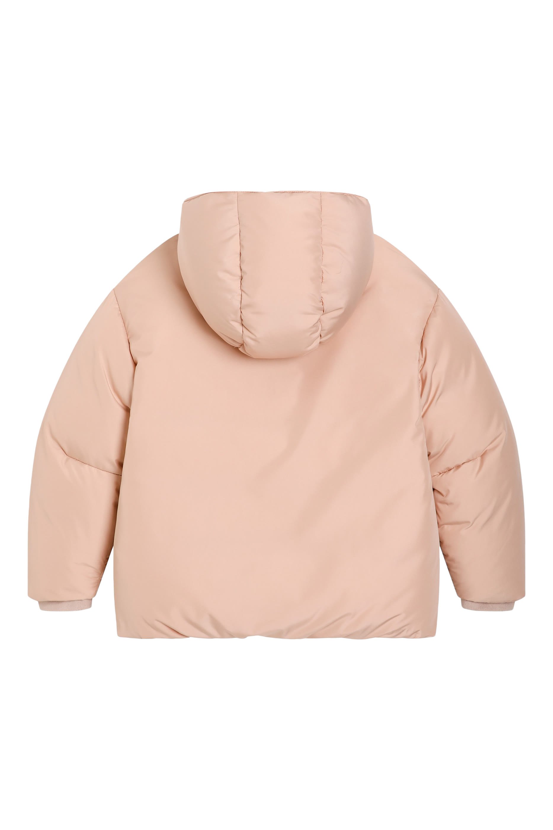 Kids DG Logo Short Nylon Down Jacket