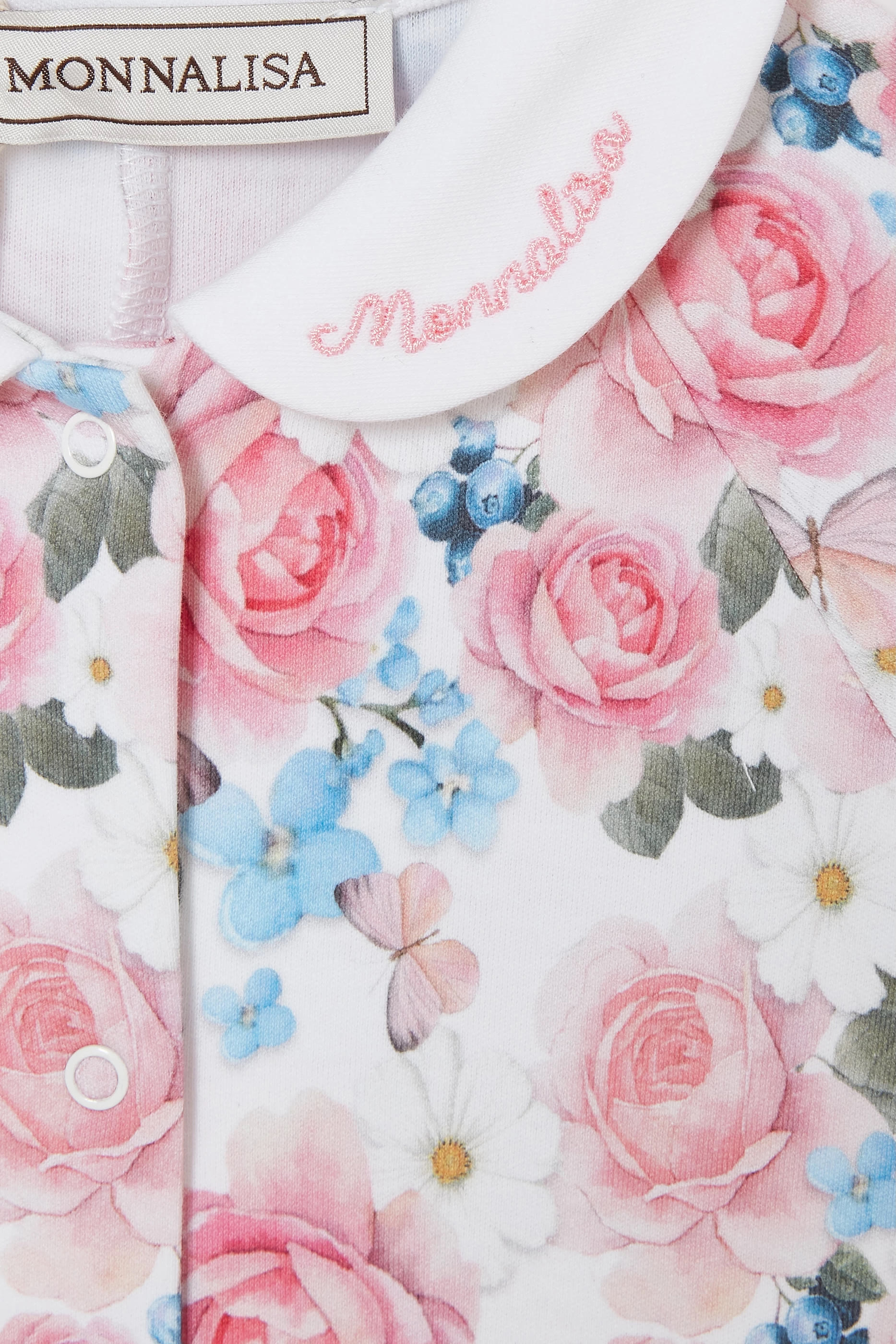 Kids Floral Pajama and Beanie Set