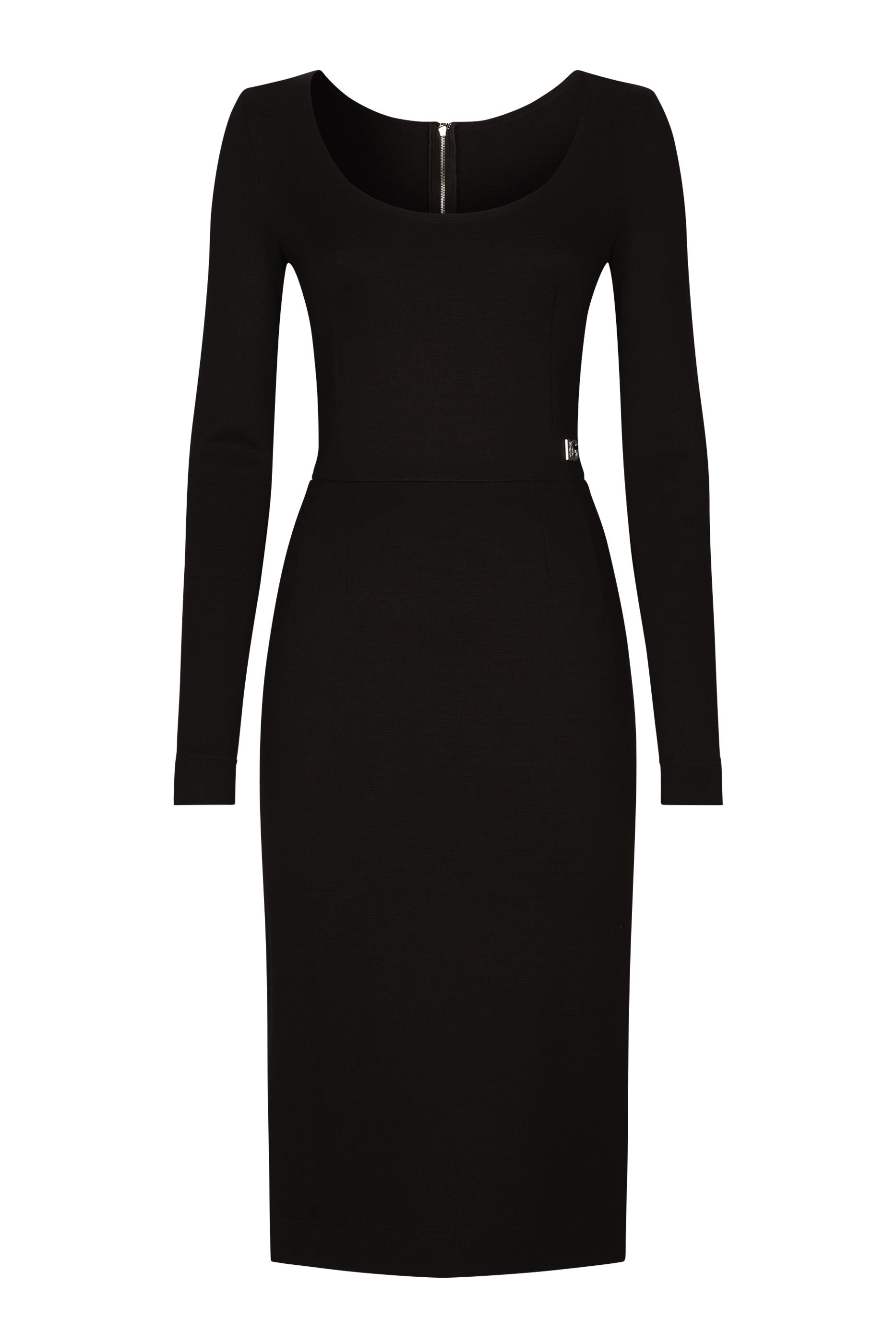 Sleeveless Milano Rib Midi Dress