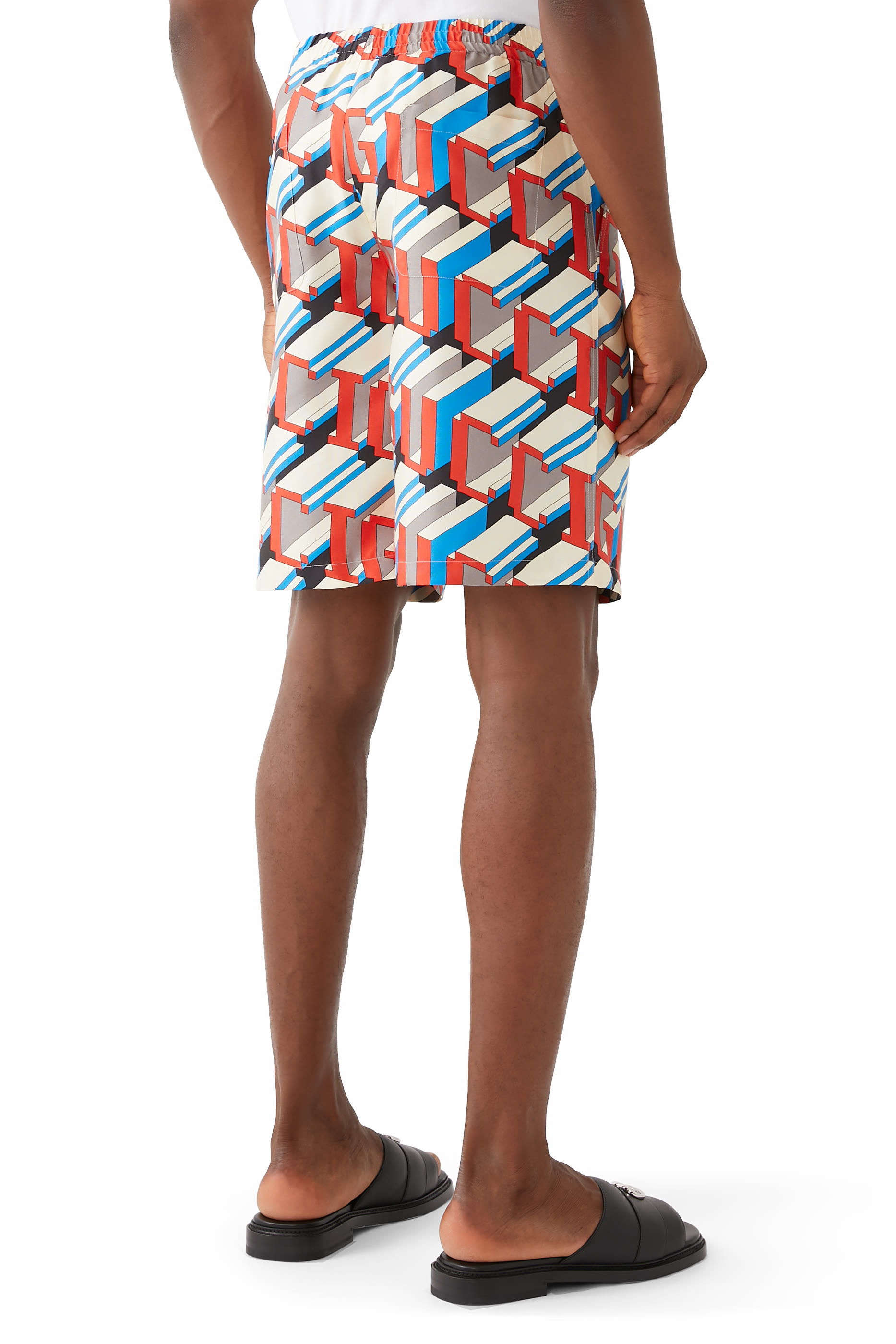 Pixel Print Shorts