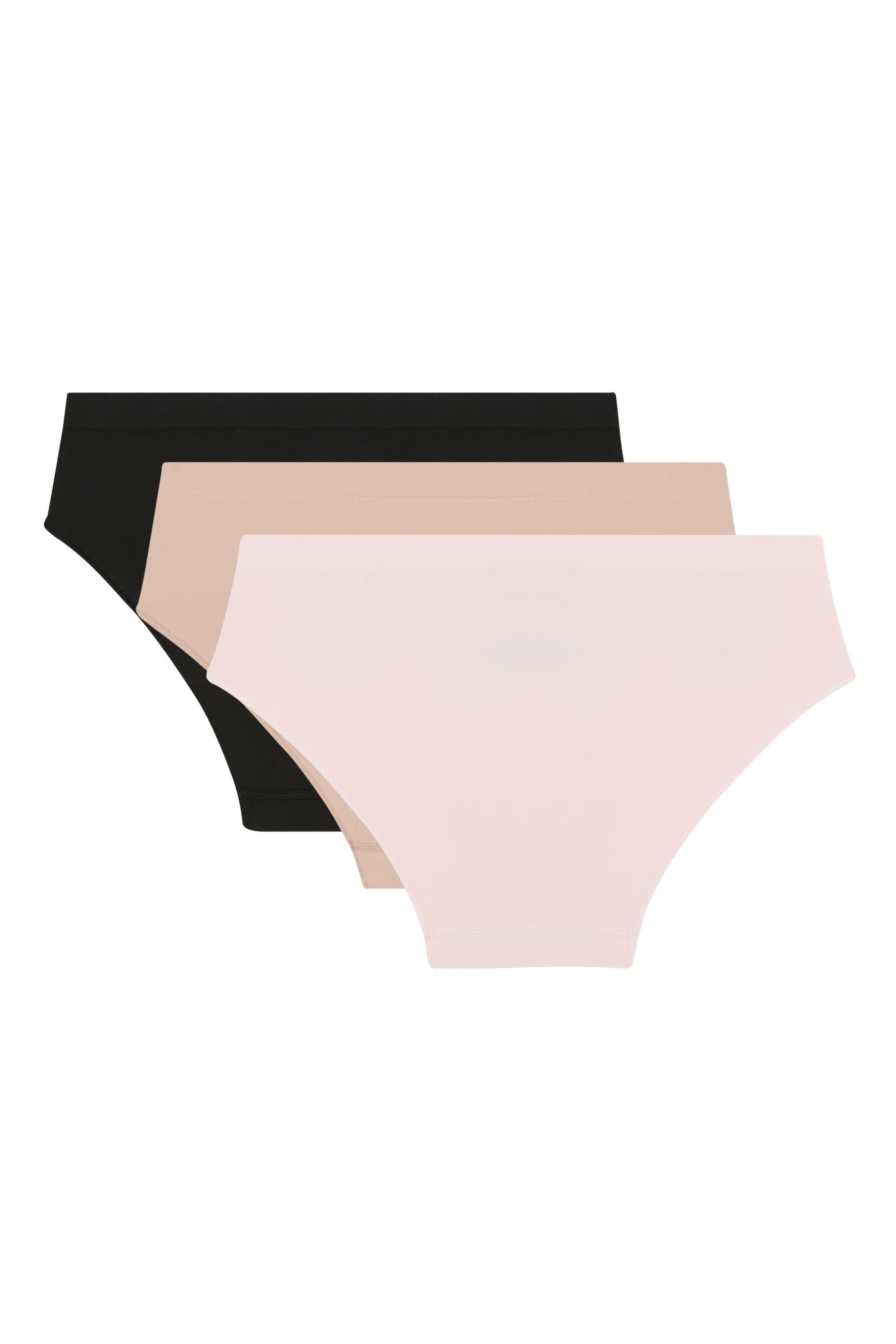 Bonded Flex Seamless Bikini Briefs, Set of 3 