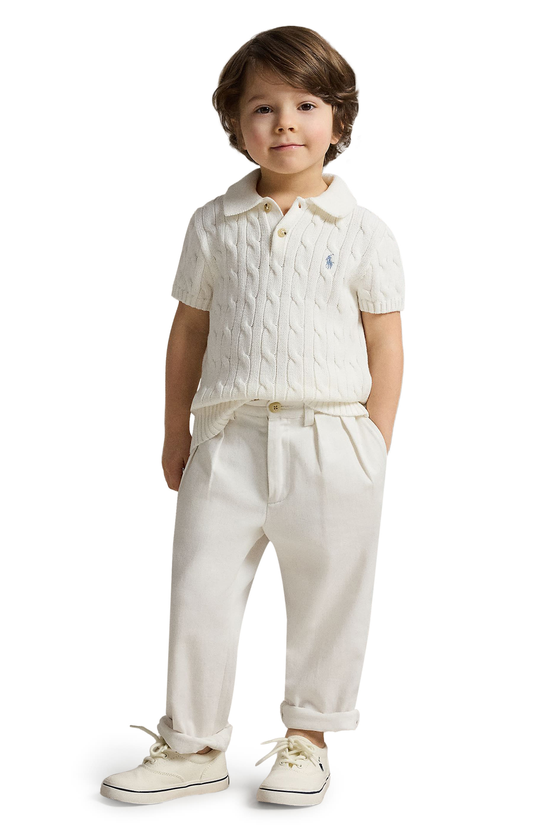 Kids  Pleated Trousers