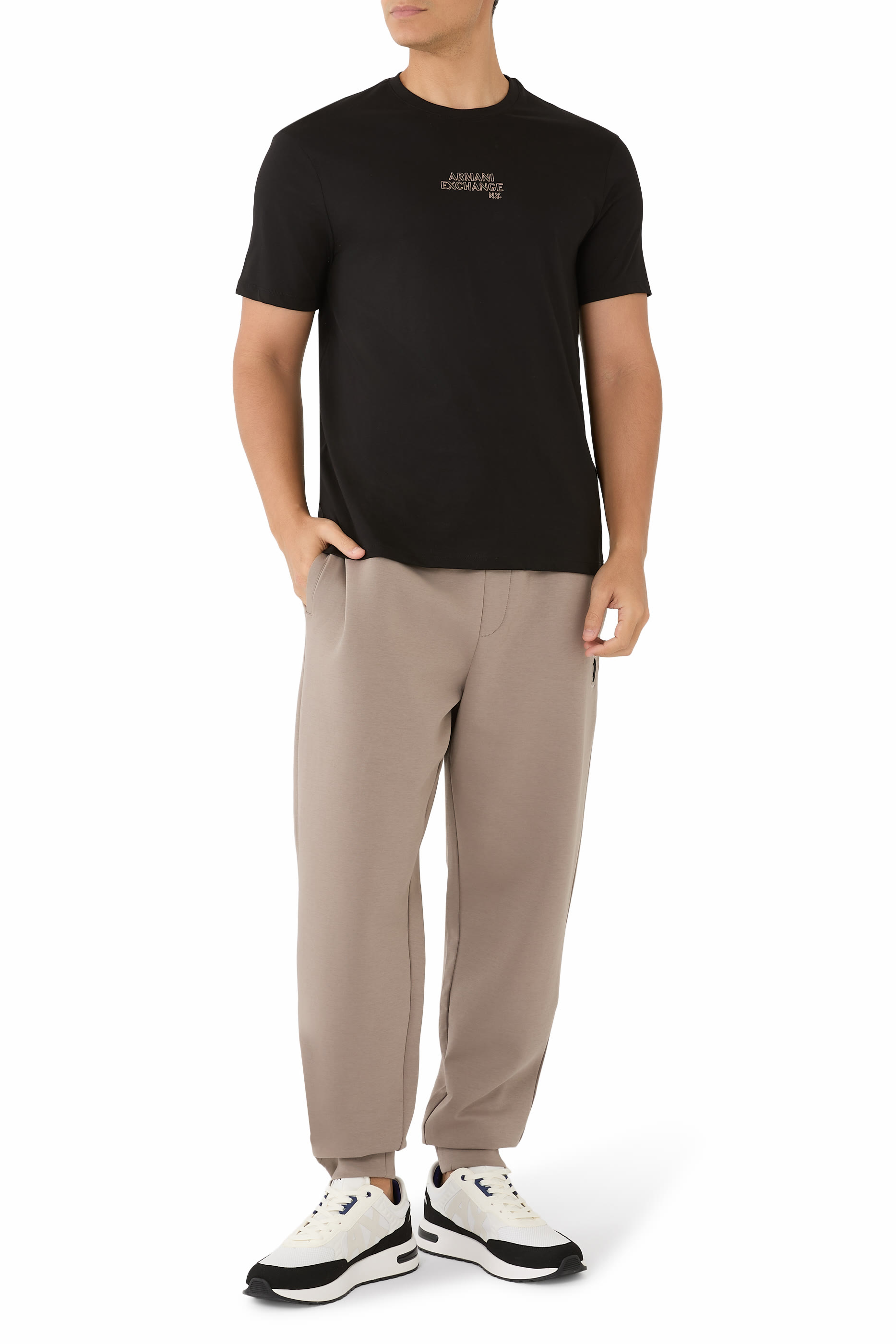 One Block Up AX Logo Sweatpants