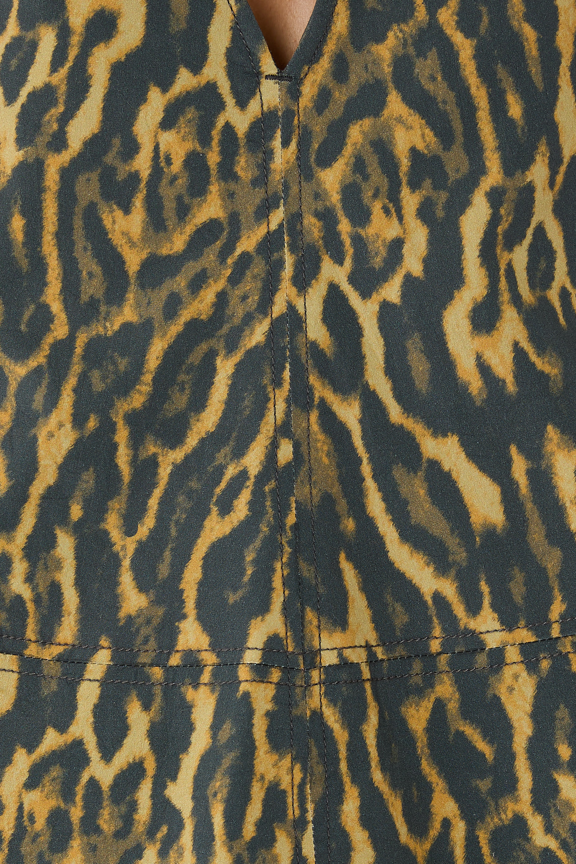 Leopard A-Line Top